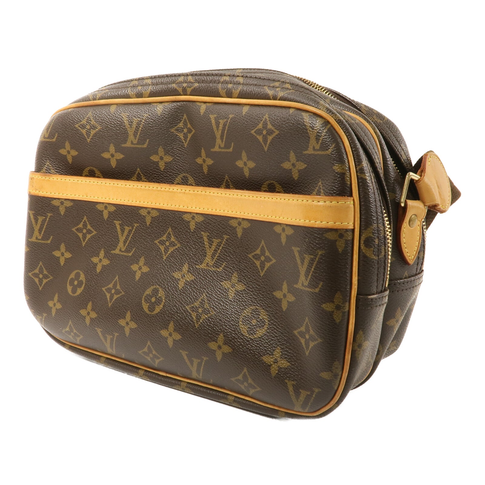 LOUIS VUITTON Monogram Reporter PM肩背袋