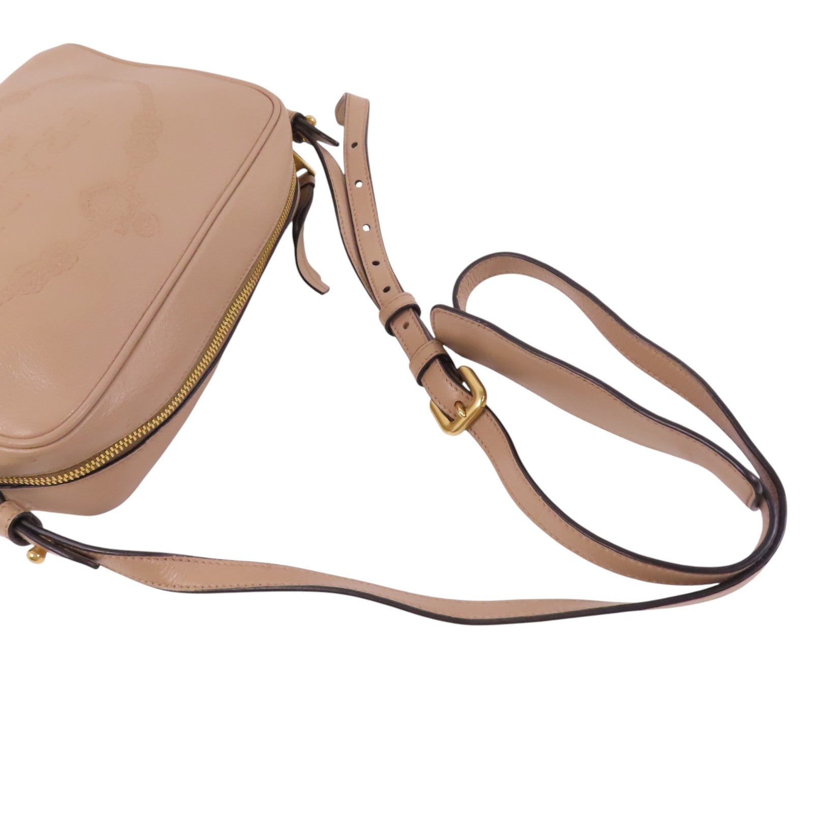 PRADA 牛皮皮革Camera Bag金扣件肩背袋