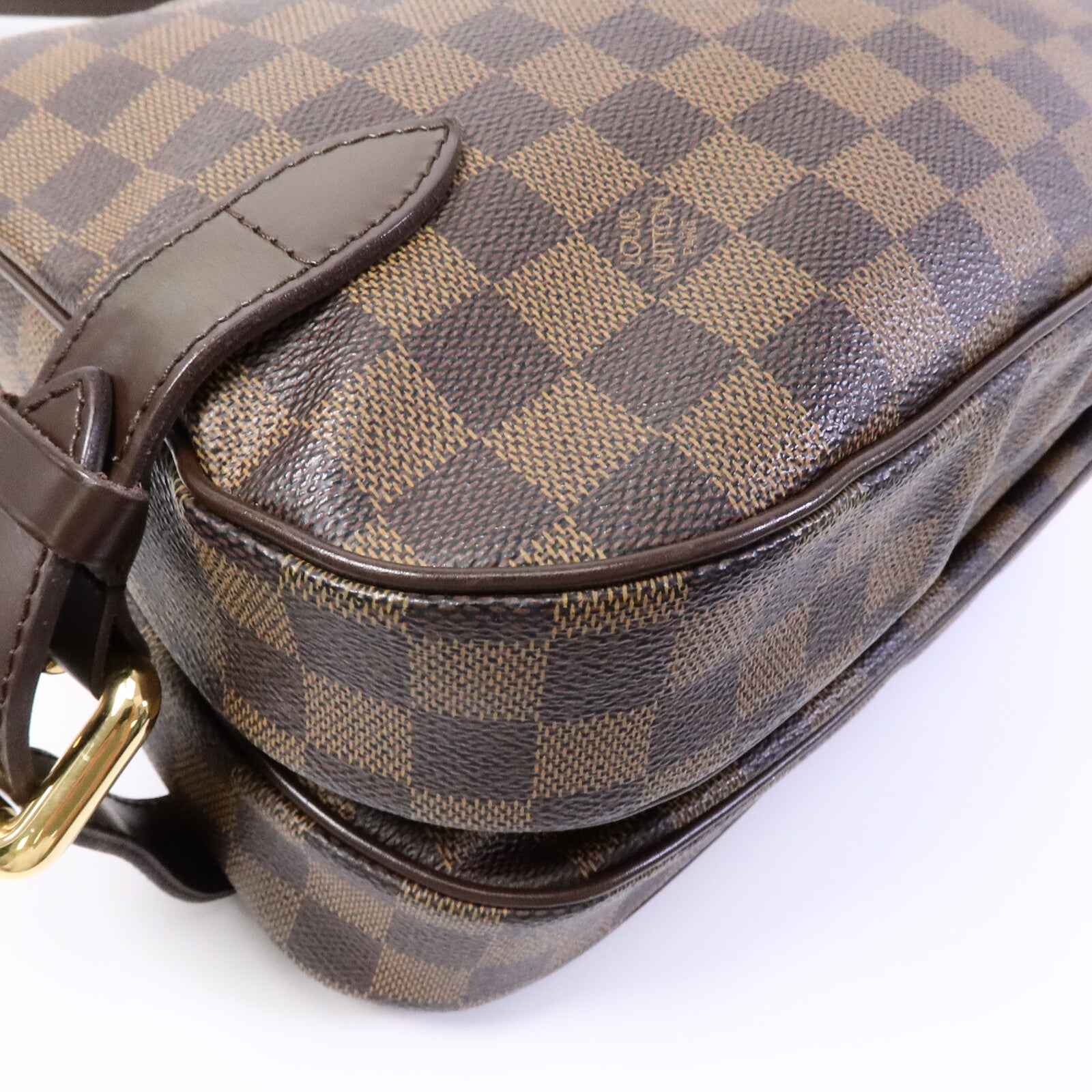 LOUIS VUITTON Damier Highbury金扣肩背袋