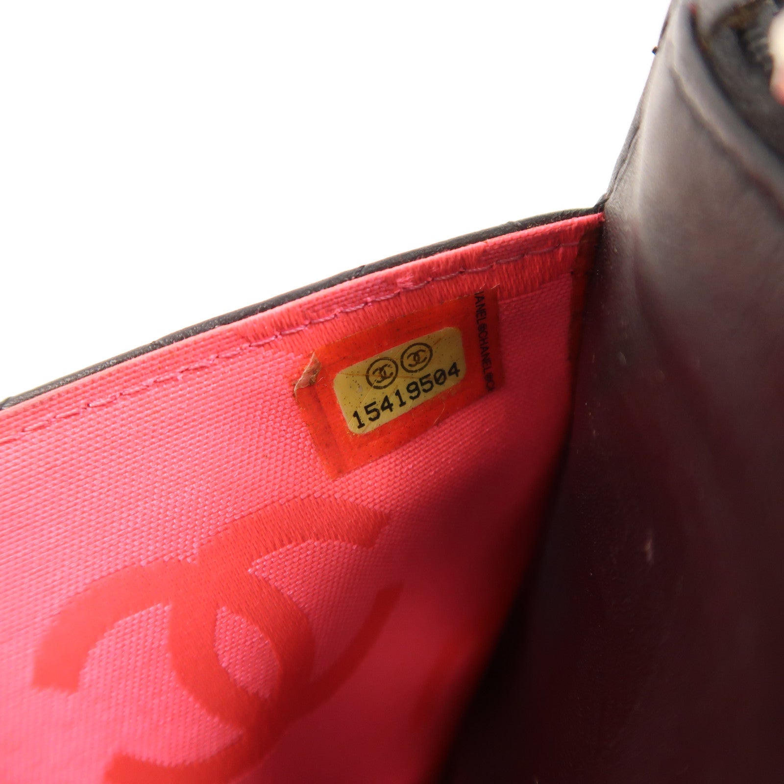 CHANEL 【激減優惠】羊皮皮革WOC Wallet On Chain銀扣鏈帶肩背袋