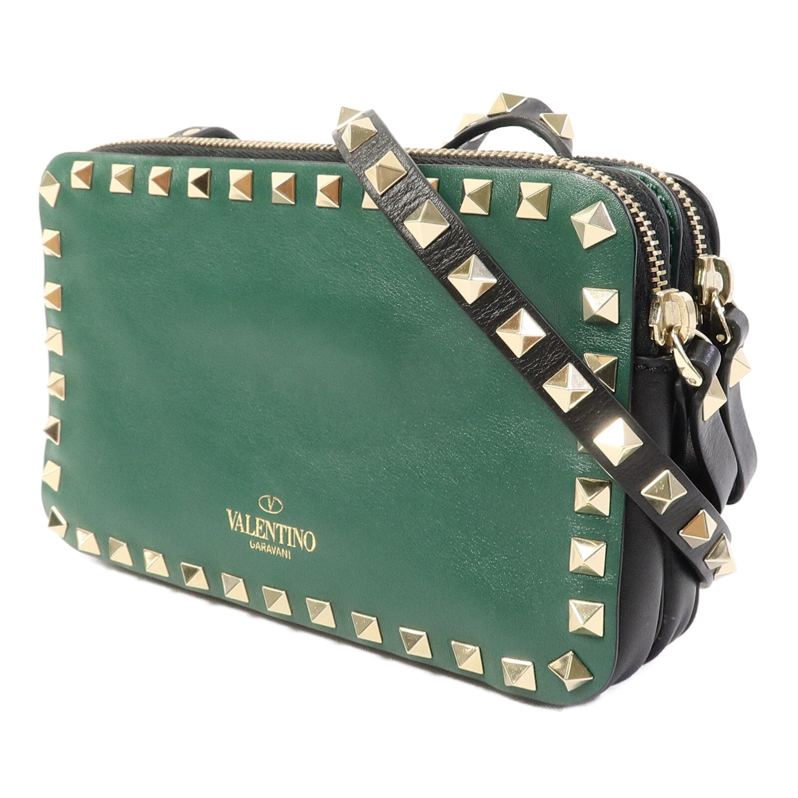 Valentino 牛皮皮革Shoulder Bag肩背袋