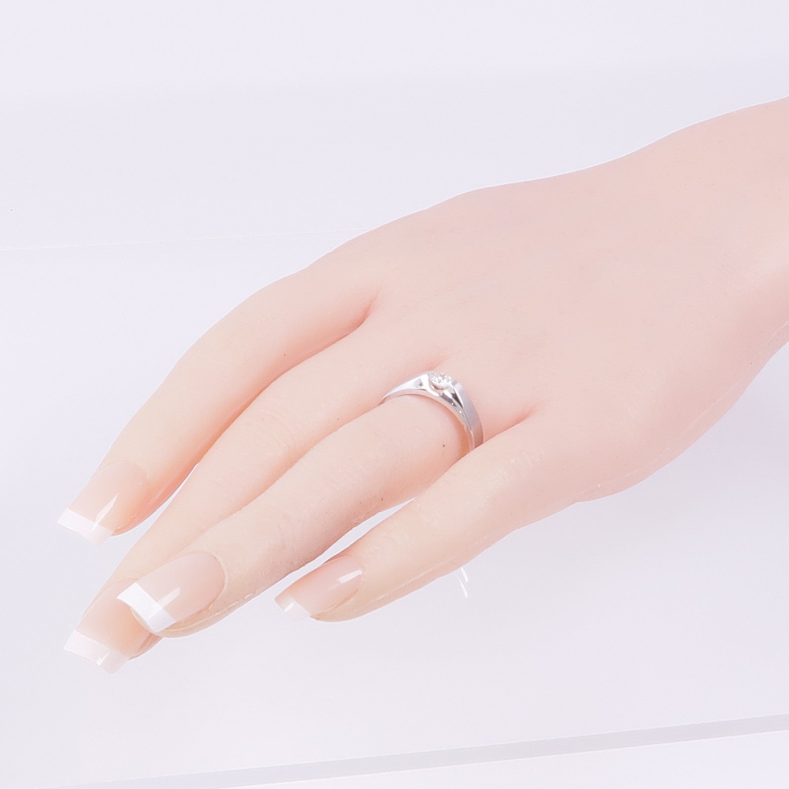 JEWELRY 18K白金Diamond Ring鑽石戒指US#9