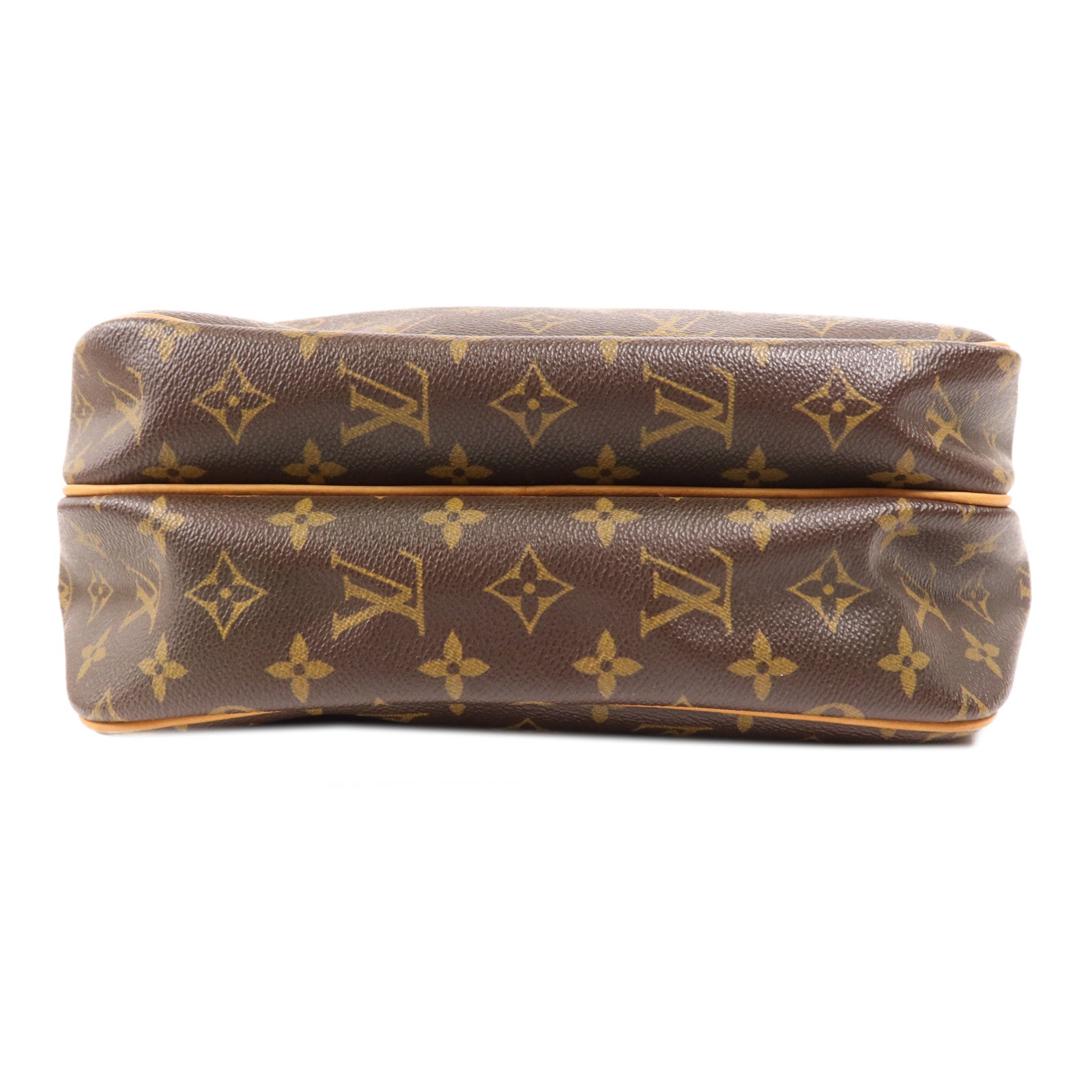 LOUIS VUITTON Monogram Reporter PM金扣肩背袋