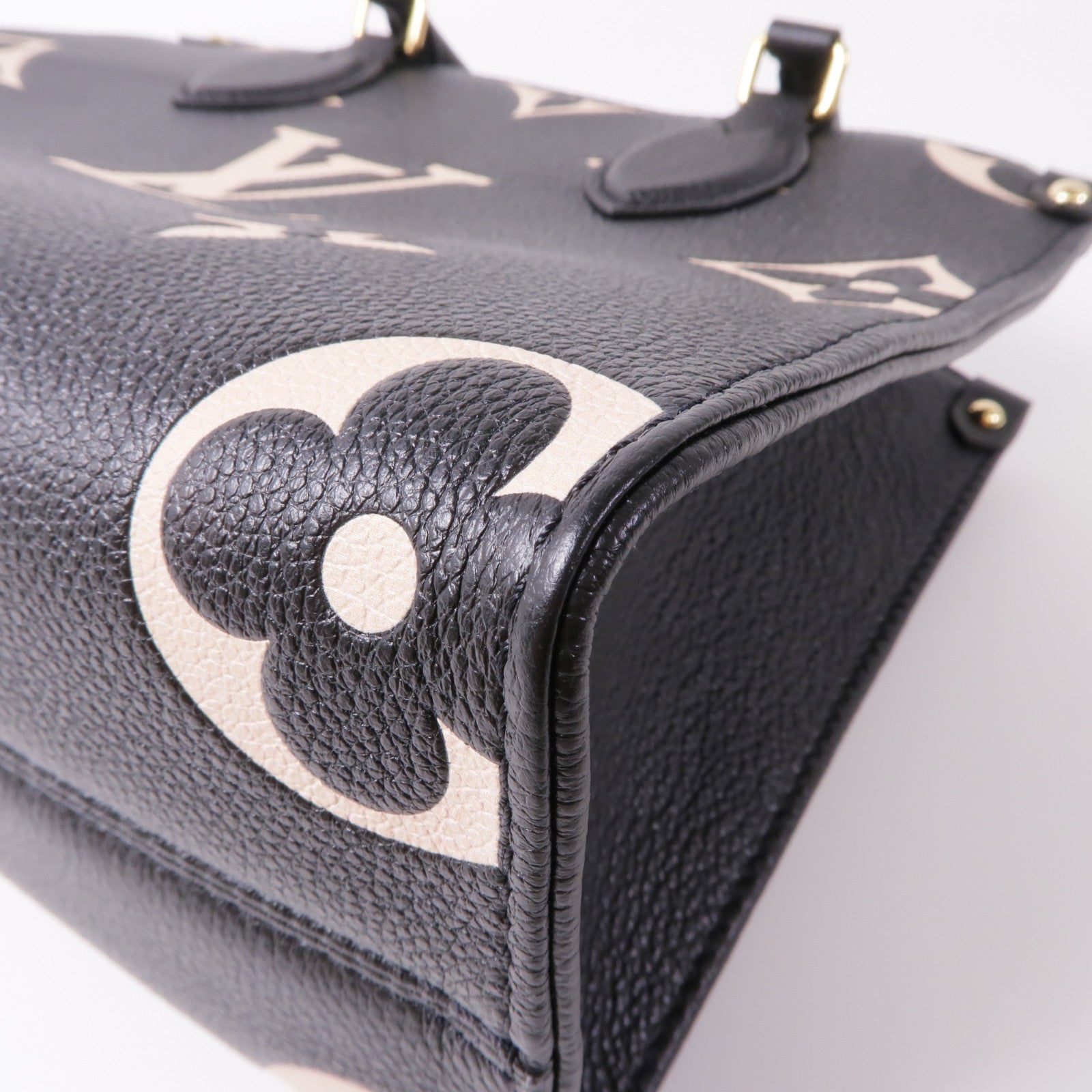 LOUIS VUITTON【激減優惠】 Monogram Empreinte On The Go PM金扣手挽肩背兩用袋