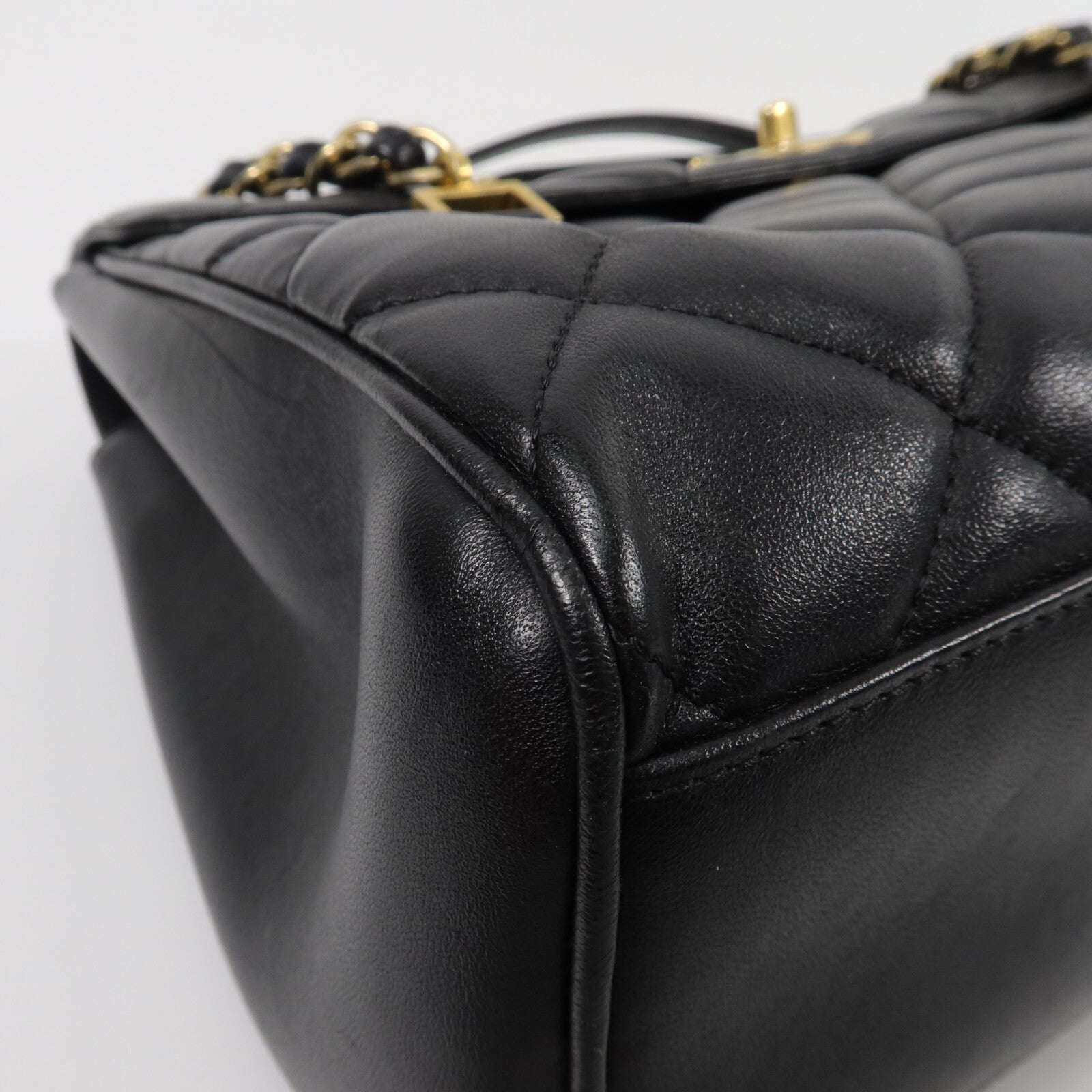 CHANEL 羊皮皮革Chain Shoulder鏈帶肩背袋