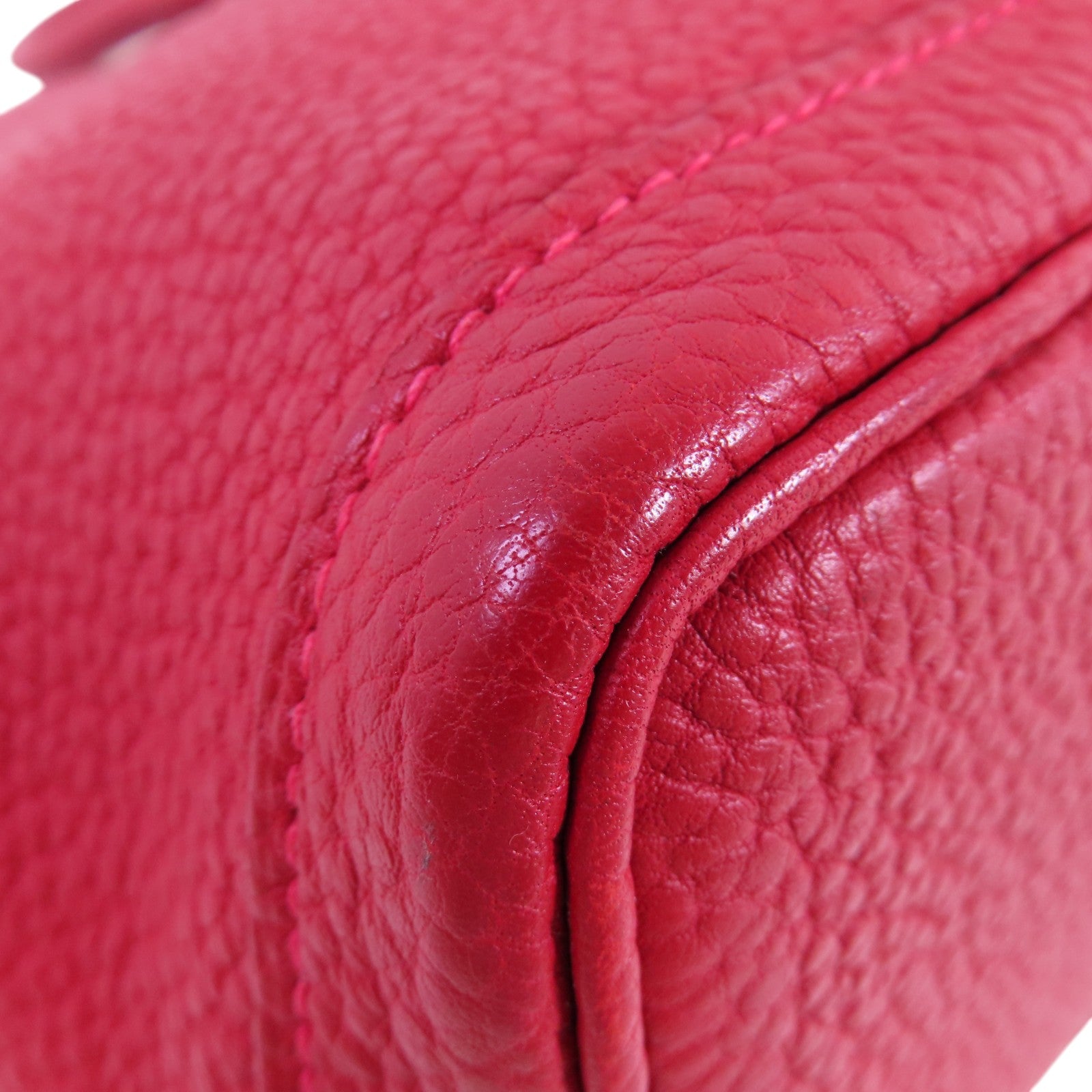 HERMES Negonda皮革Garden Party TPM Tote Bag銀扣手拿包