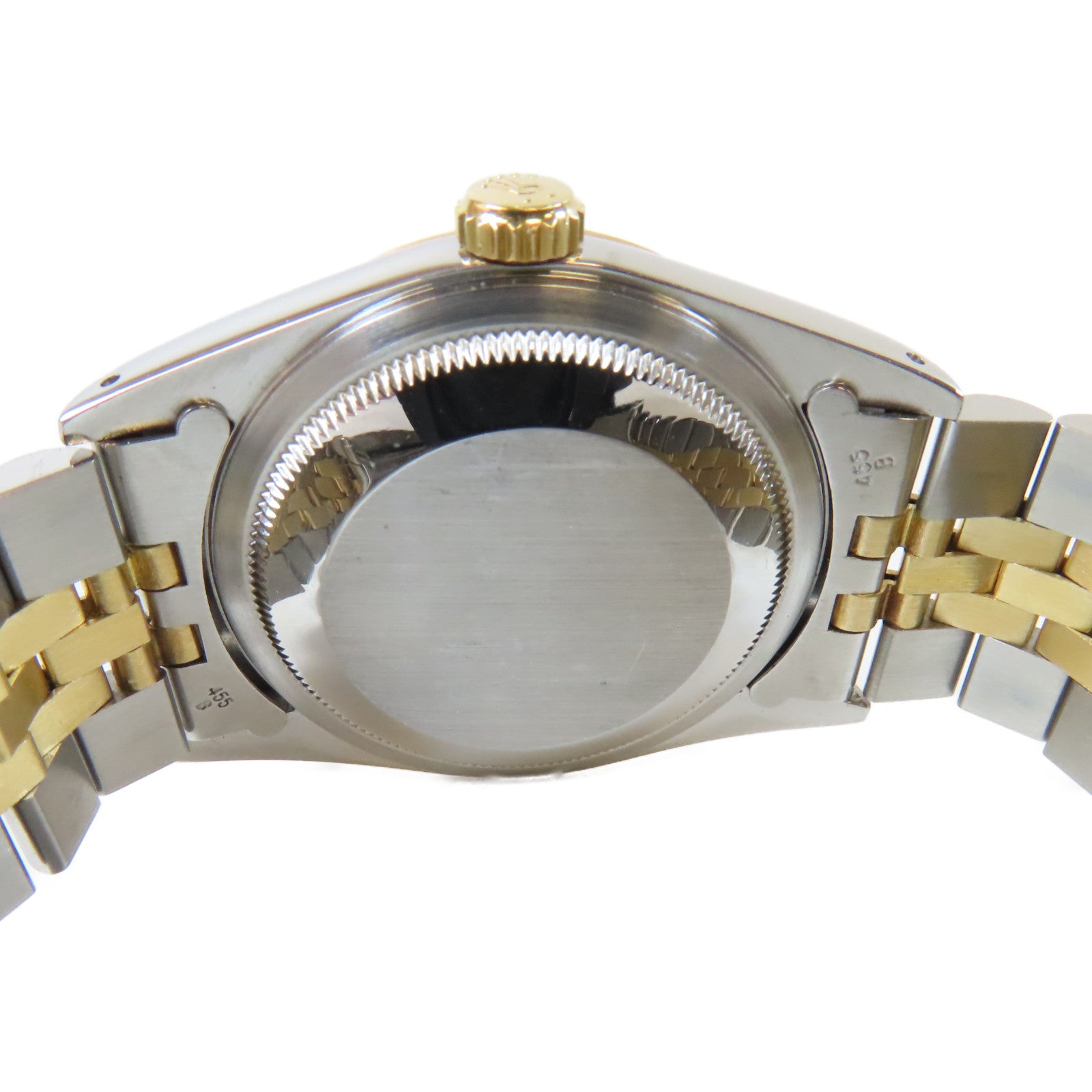 ROLEX Datejust不鏽鋼/18K黃金手錶自動機芯奶油色