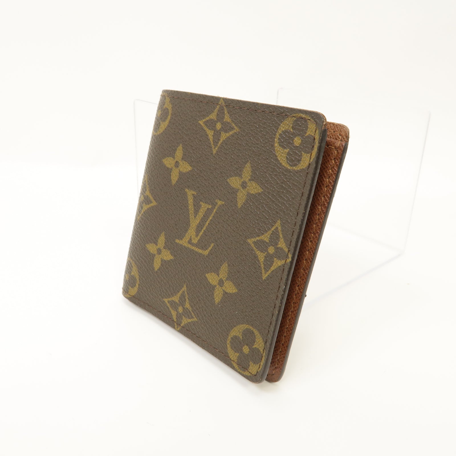 LOUIS VUITTON Monogram Wallet折叠钱包啡色
