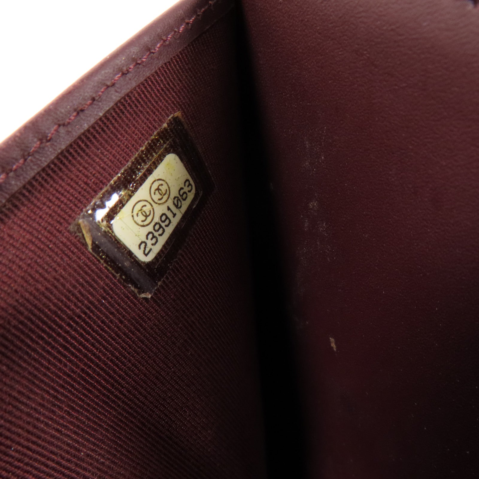 CHANEL 牛皮皮革Small Flap Wallet金扣短錢包