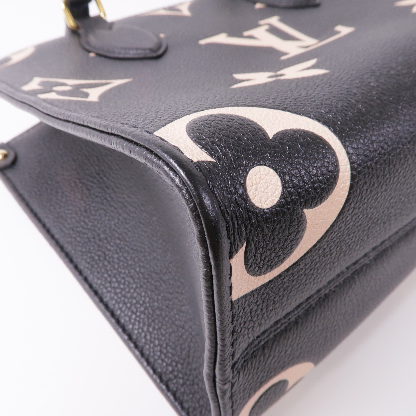 LOUIS VUITTON【激減優惠】 Monogram Empreinte On The Go PM金扣手挽肩背兩用袋