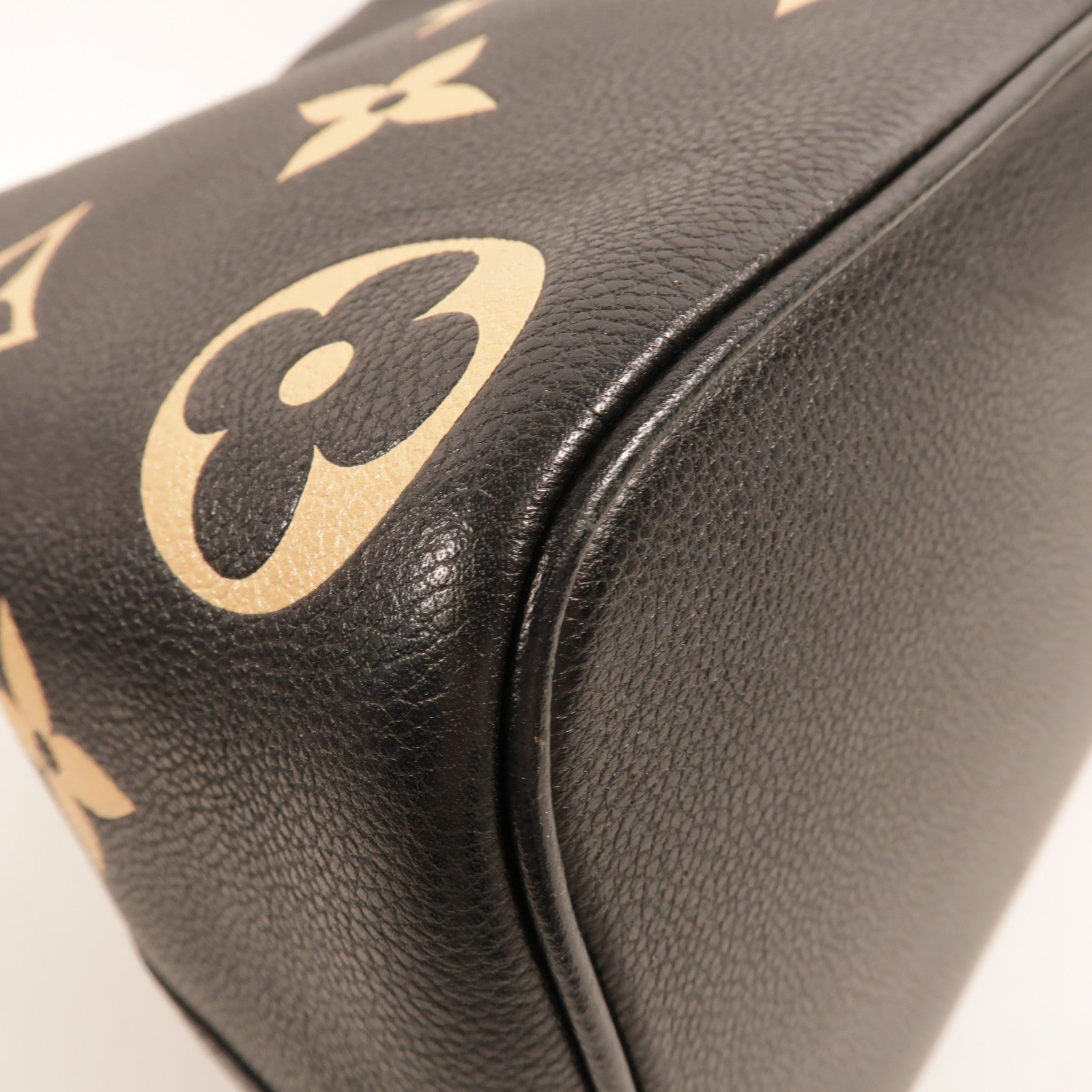 LOUIS VUITTON Monogram Empreinte Bicolor Neo Noe MM金扣手挽肩背兩用袋