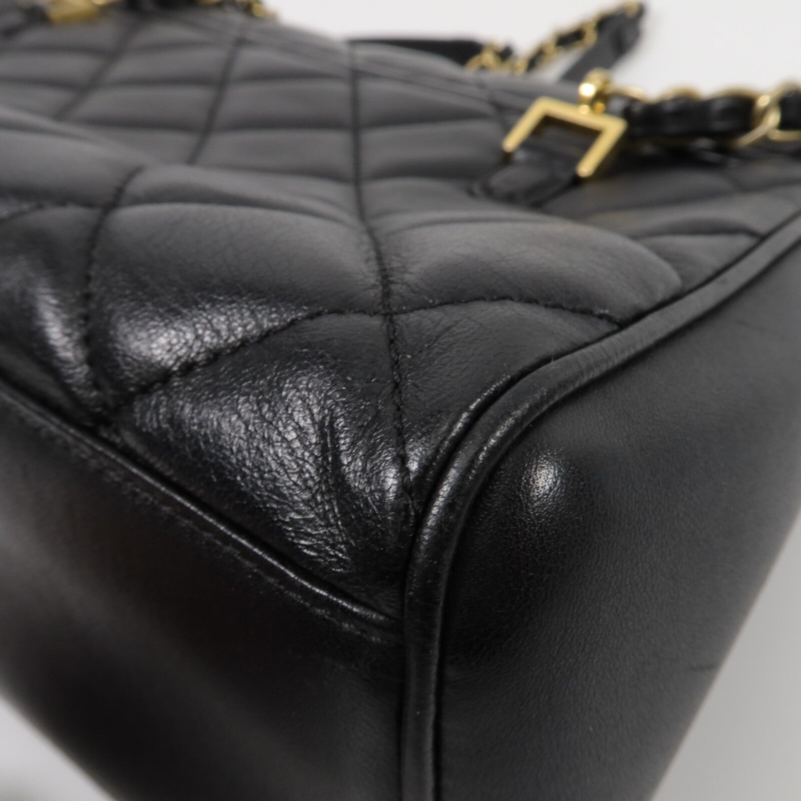CHANEL 羊皮皮革Chain Shoulder鏈帶肩背袋