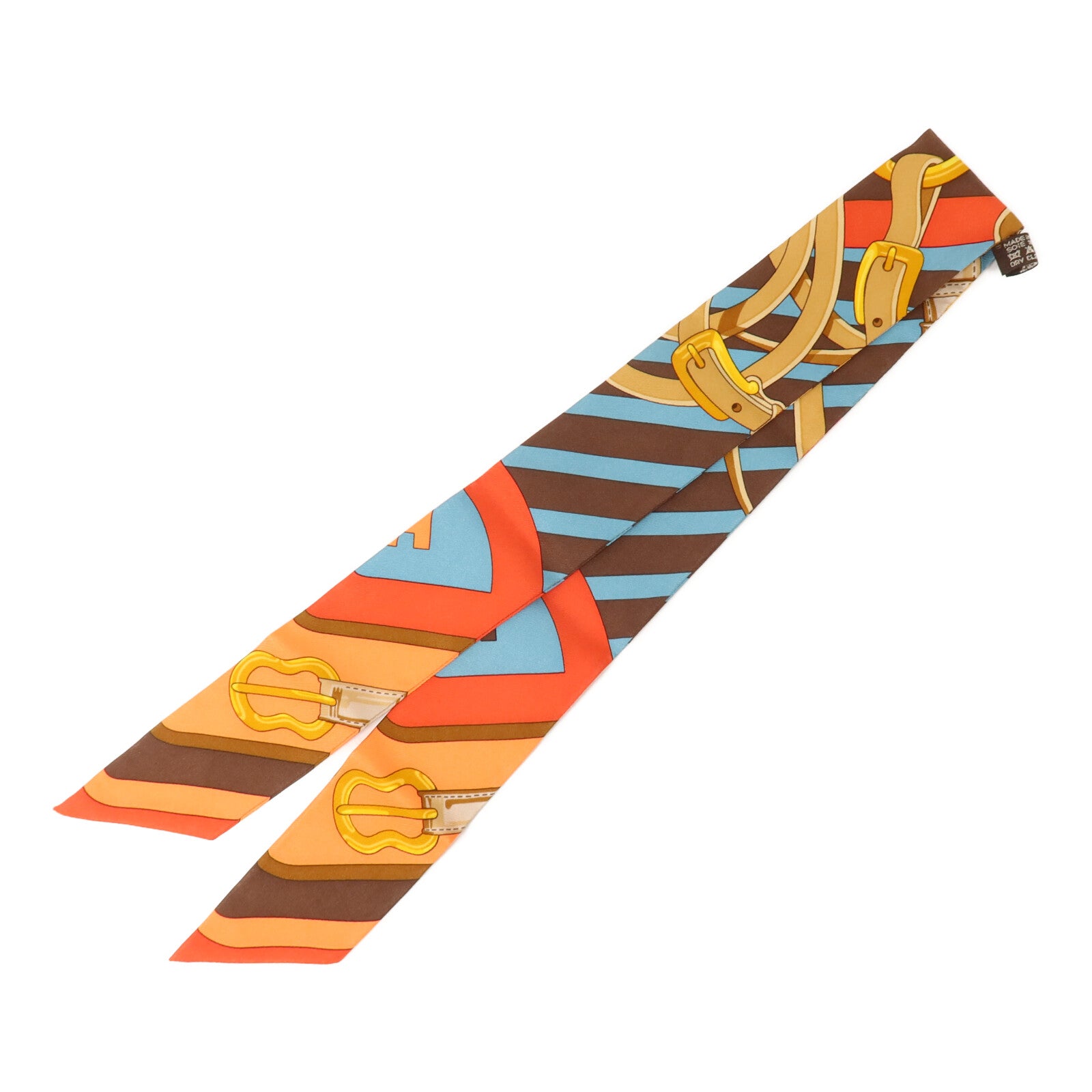 HERMES 【激減優惠】絲質Twilly絲巾