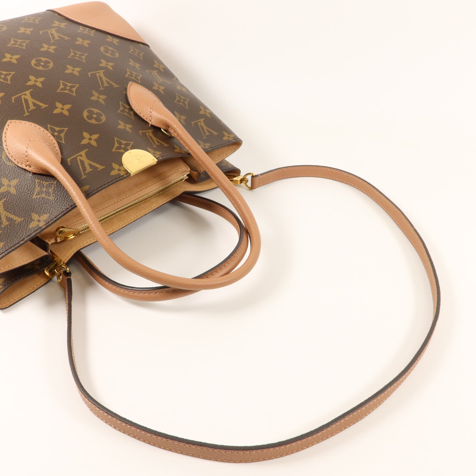 LOUIS VUITTON Monogram Flandrin手挽肩背兩用袋