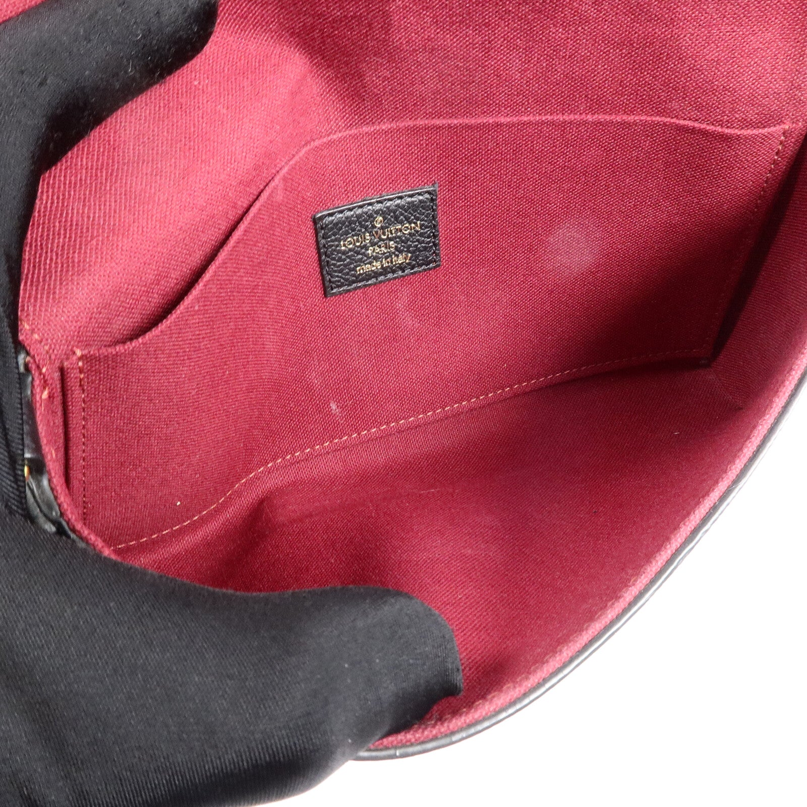 LOUIS VUITTON Monogram Empreinte Pochette Felicie肩背袋