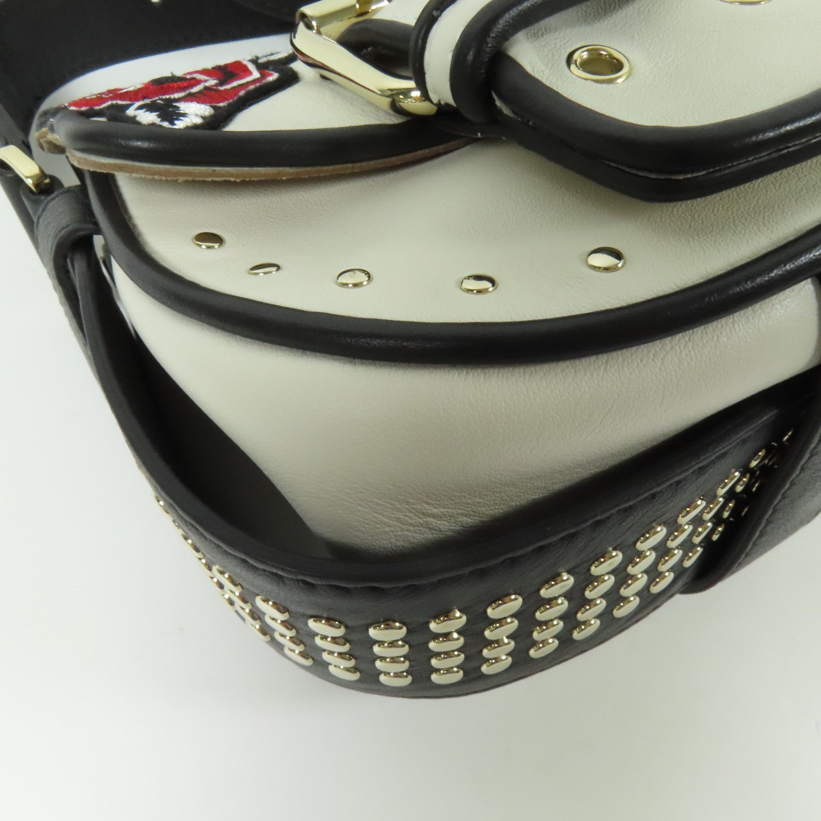 Furla 牛皮皮革Shoulder Bag金扣肩背袋