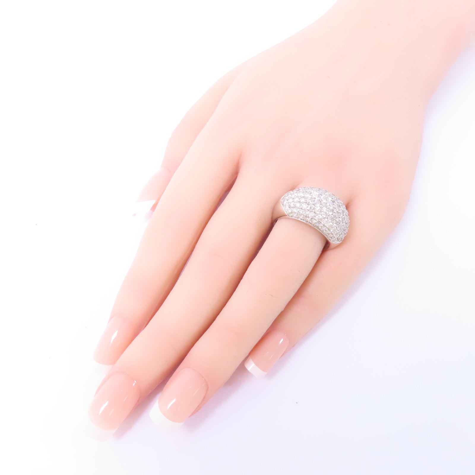 JEWELRY 【激減優惠】18K白金Diamond Ring 3.40ct鑽石戒指US#7.5