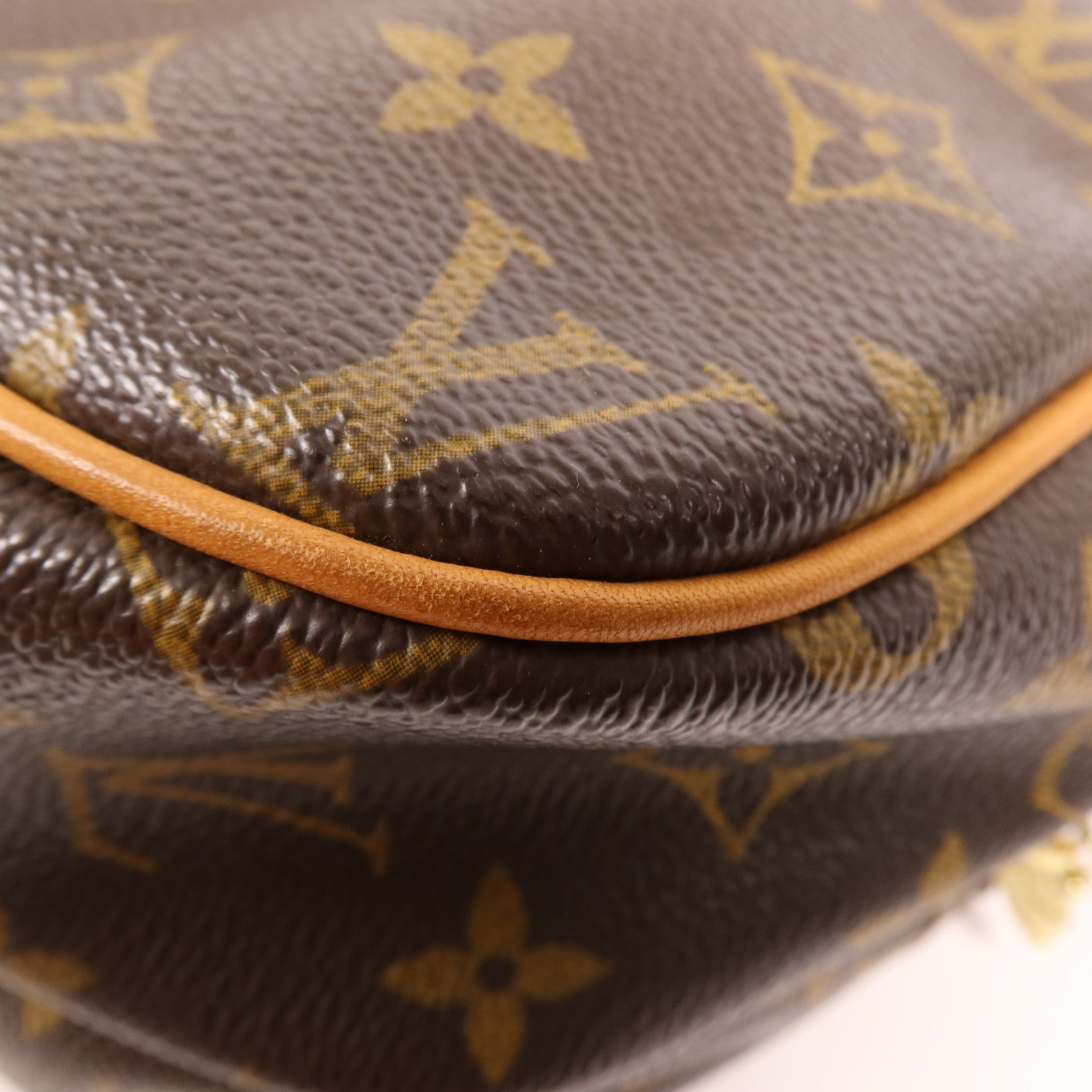 LOUIS VUITTON Monogram Reporter PM金扣肩背袋