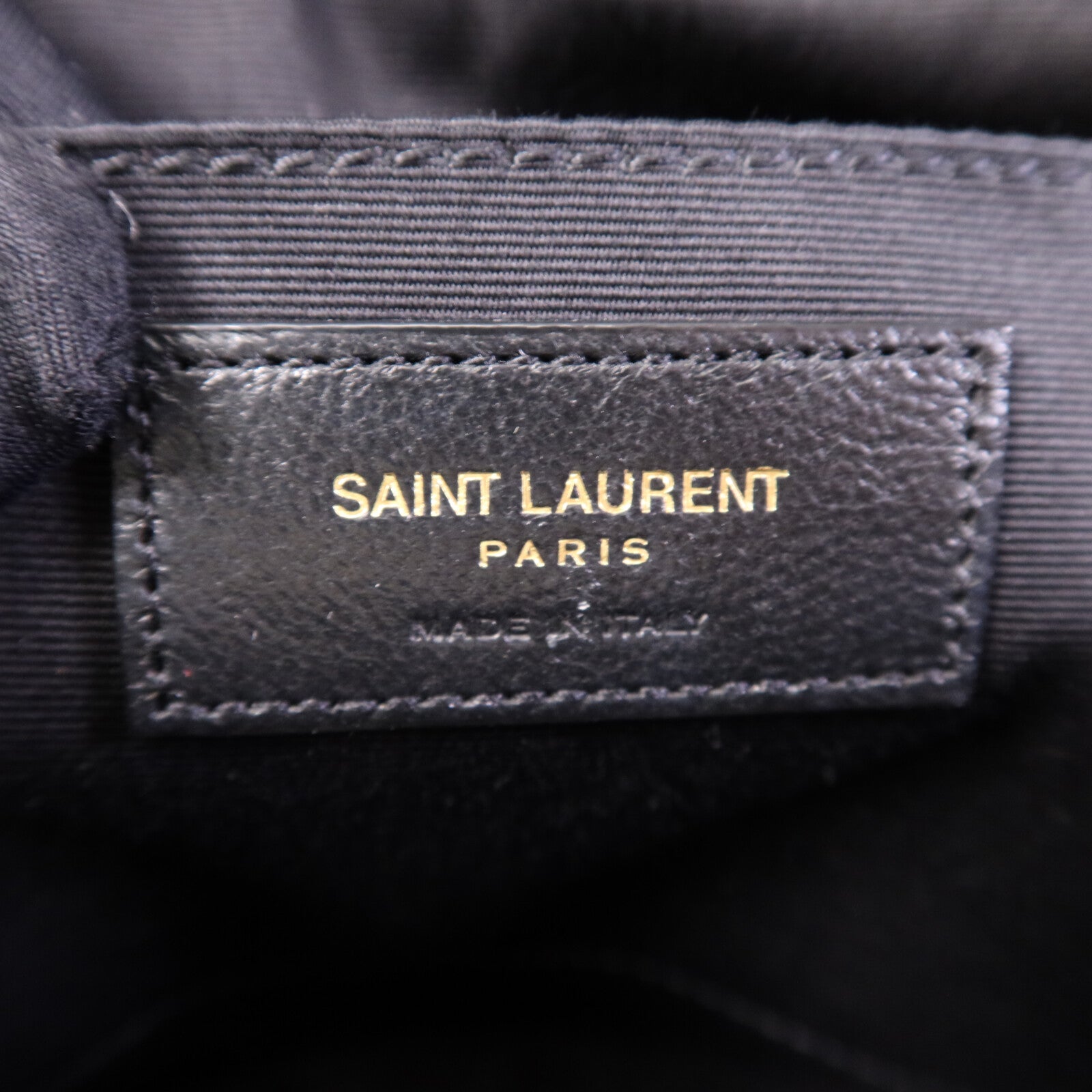 SAINT LAURENT 牛皮皮革Lou Camera Bag金扣肩背袋