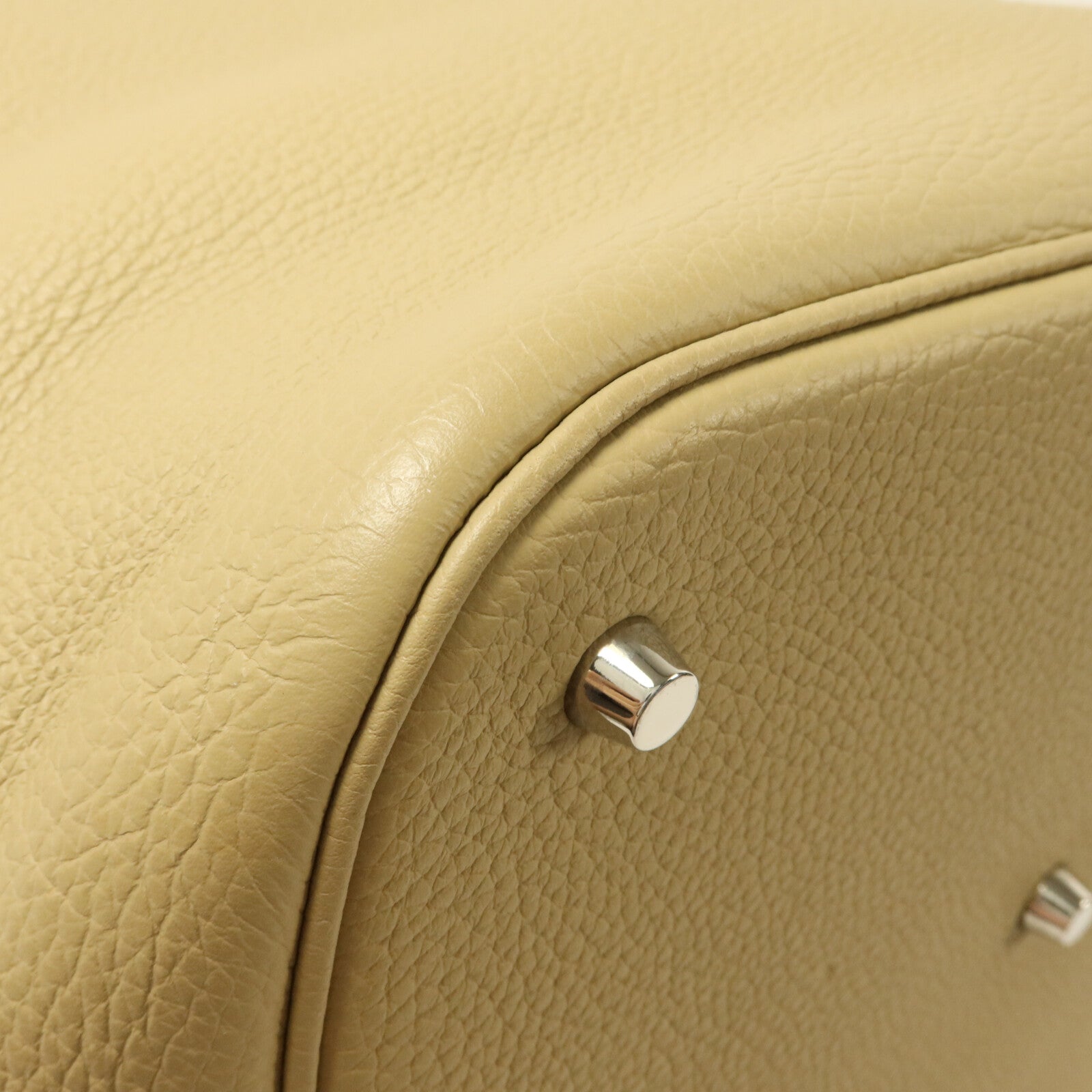 HERMES Clemence皮革Picotin GM手挽袋Trench