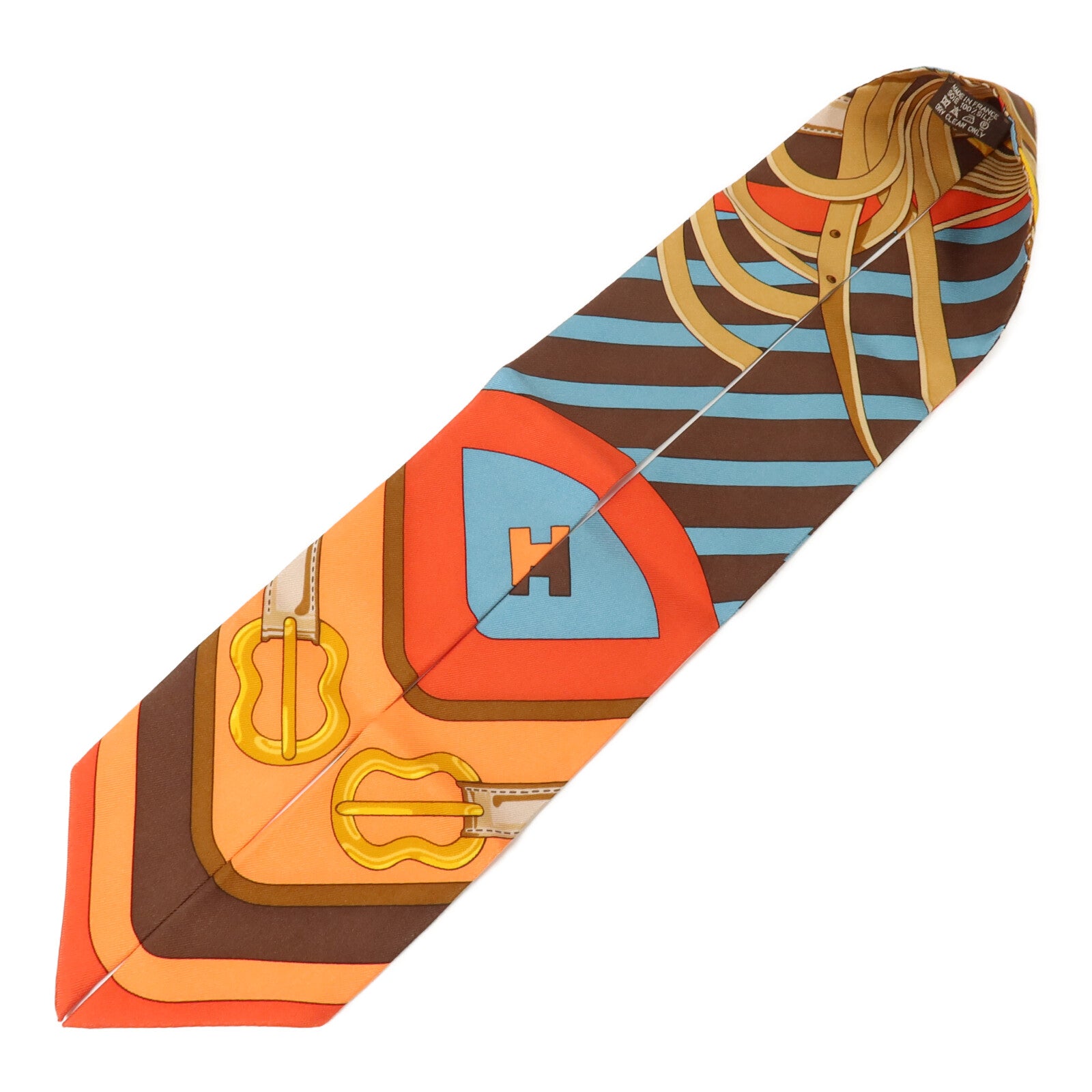 HERMES 【激減優惠】絲質Twilly絲巾