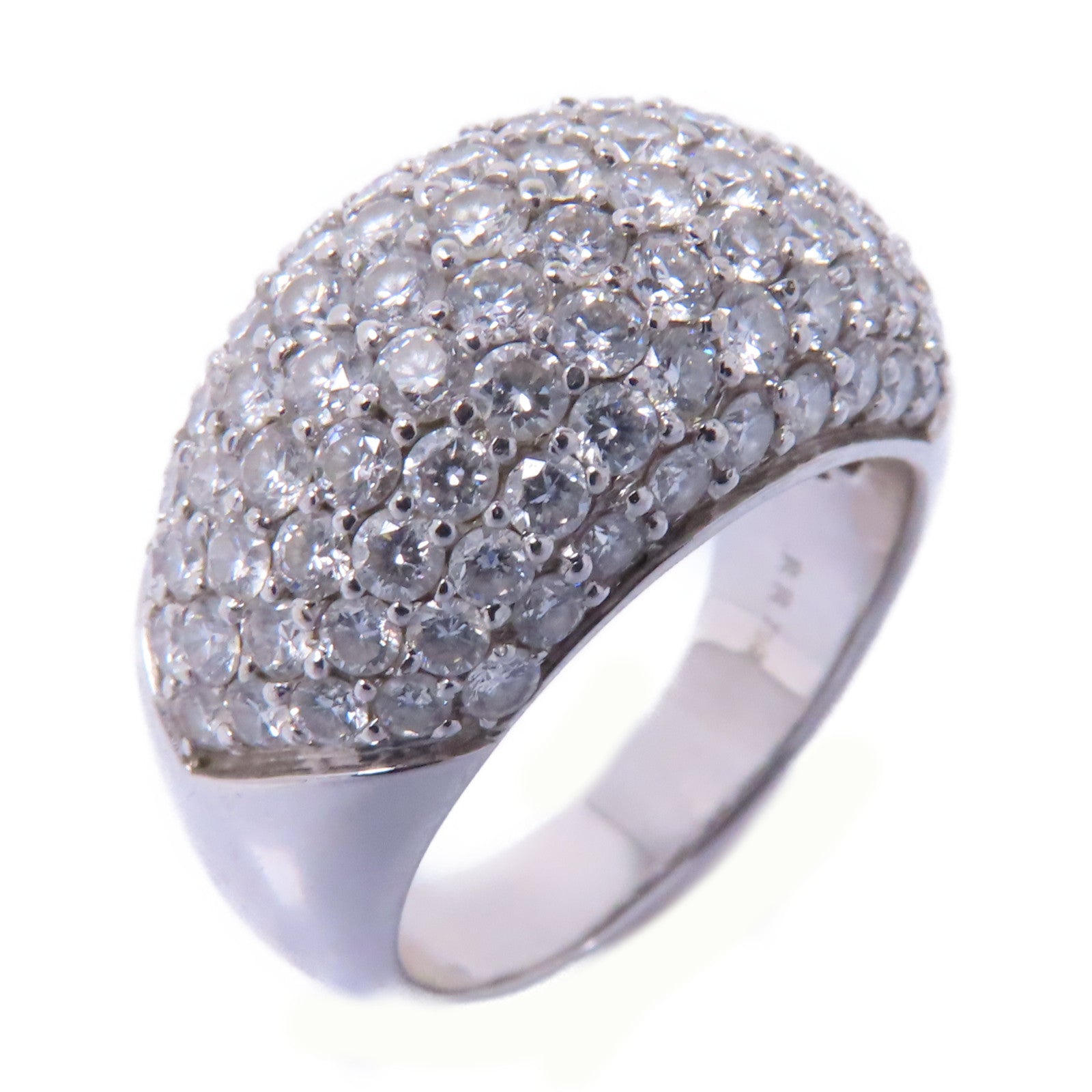 JEWELRY 【激減優惠】18K白金Diamond Ring 3.40ct鑽石戒指US#7.5