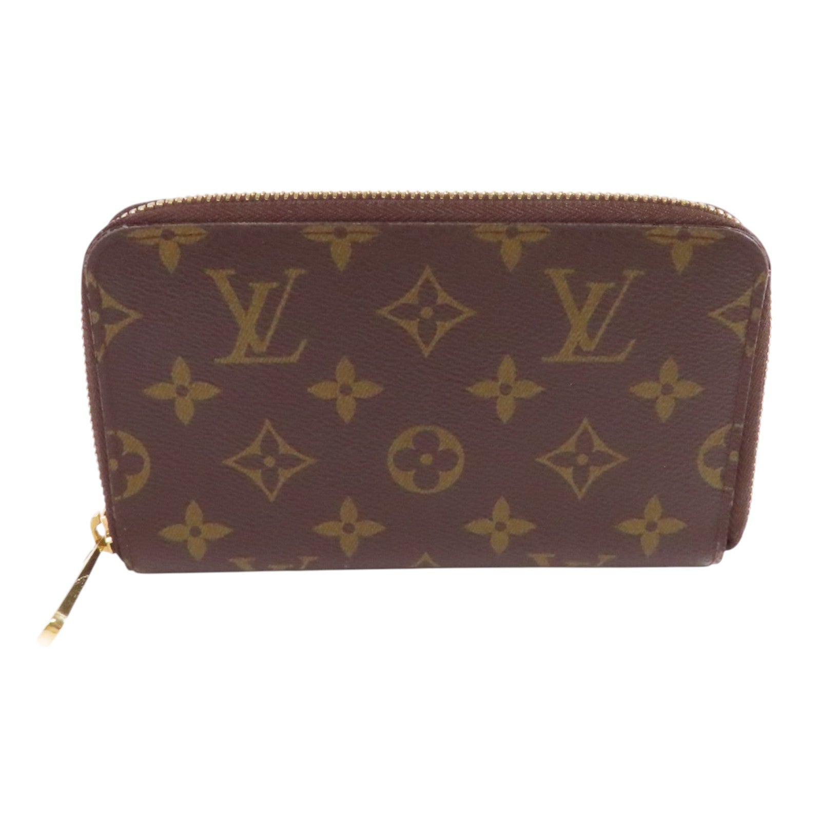 LOUIS VUITTON Monogram Zippy Compact Wallet金扣拉鏈錢包