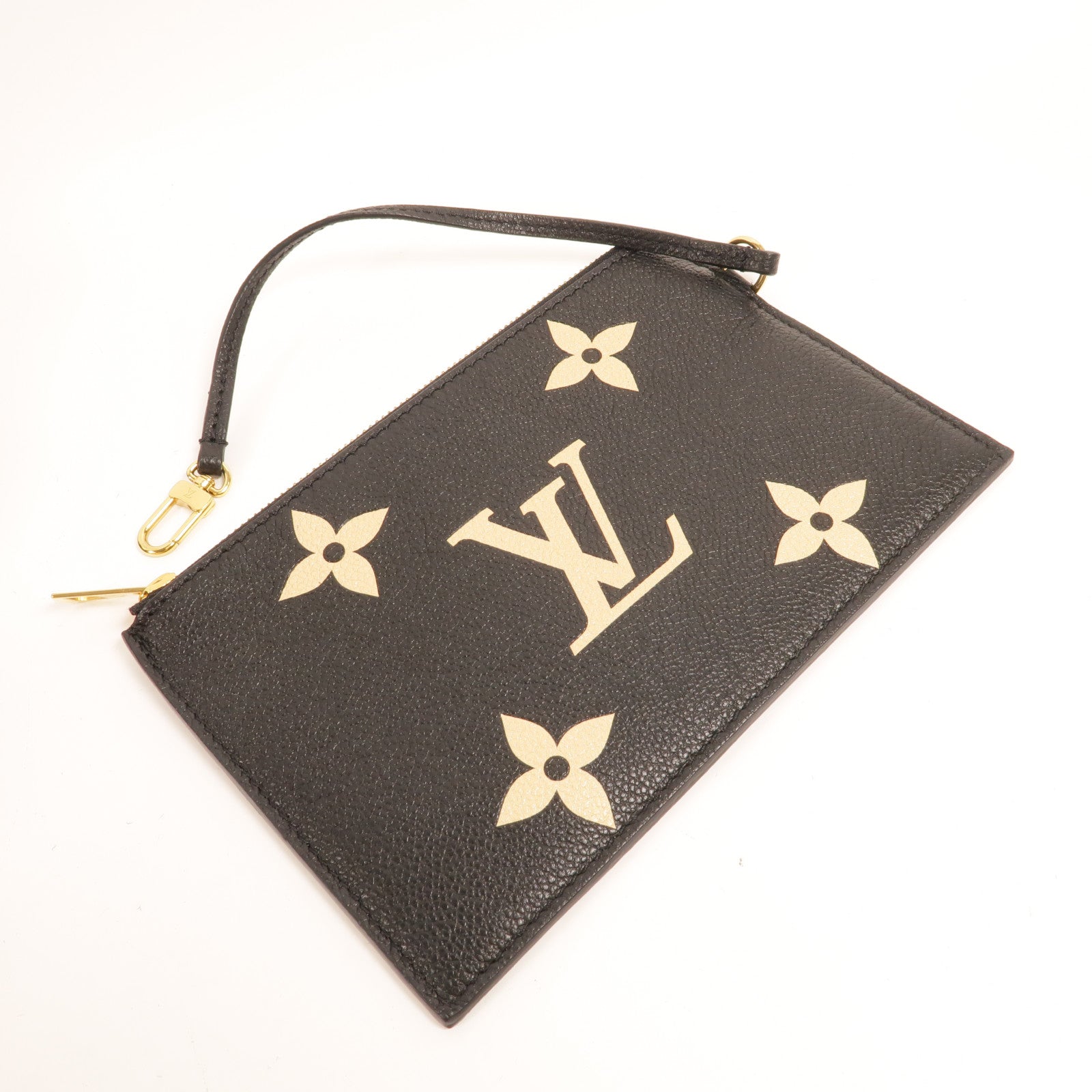 LOUIS VUITTON Monogram Empreinte Bicolor Neo Noe MM金扣手挽肩背兩用袋