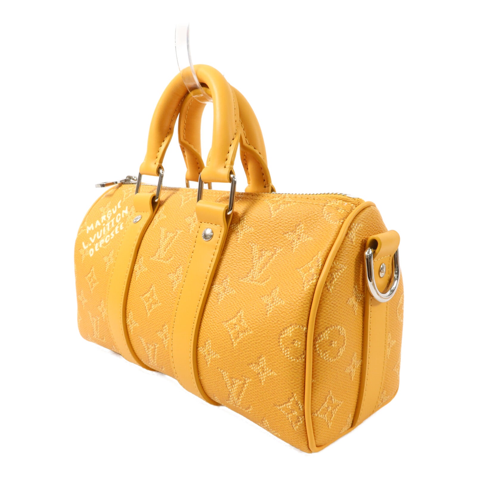 LOUIS VUITTON Monogram Heritage Keepall Bandouliere 25手挽肩背兩用袋