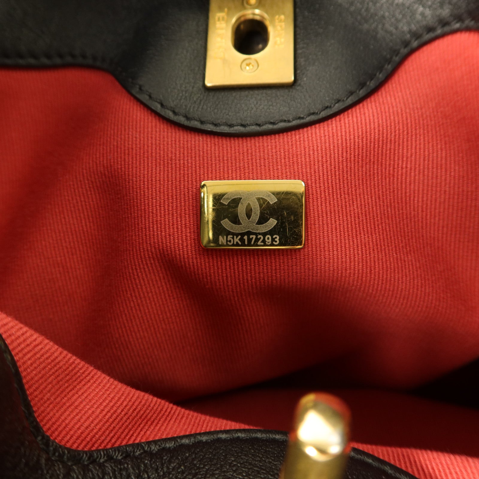 CHANEL 羊皮皮革Easy Mood Hobo Bag手挽肩背兩用袋