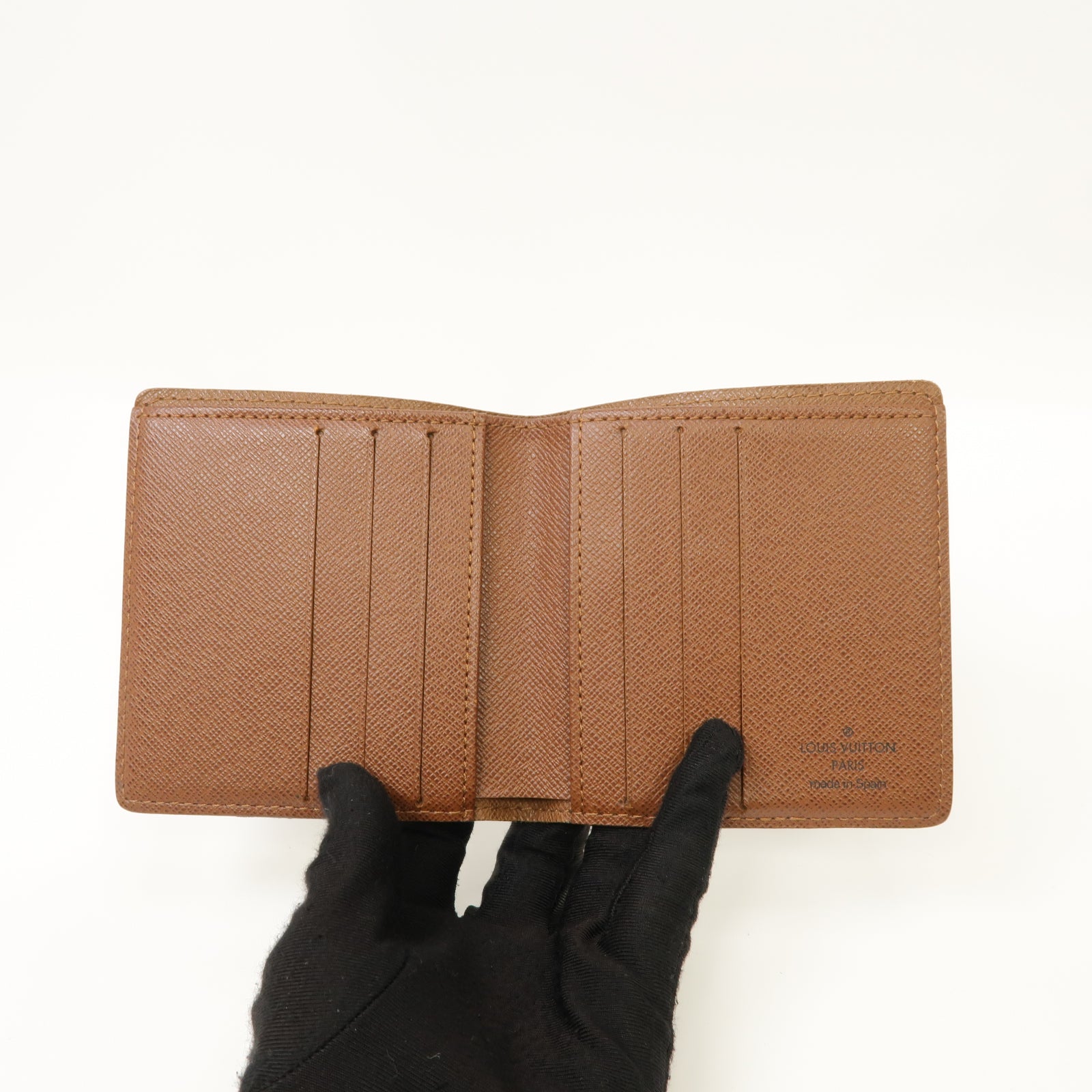 LOUIS VUITTON Monogram Wallet折叠钱包啡色