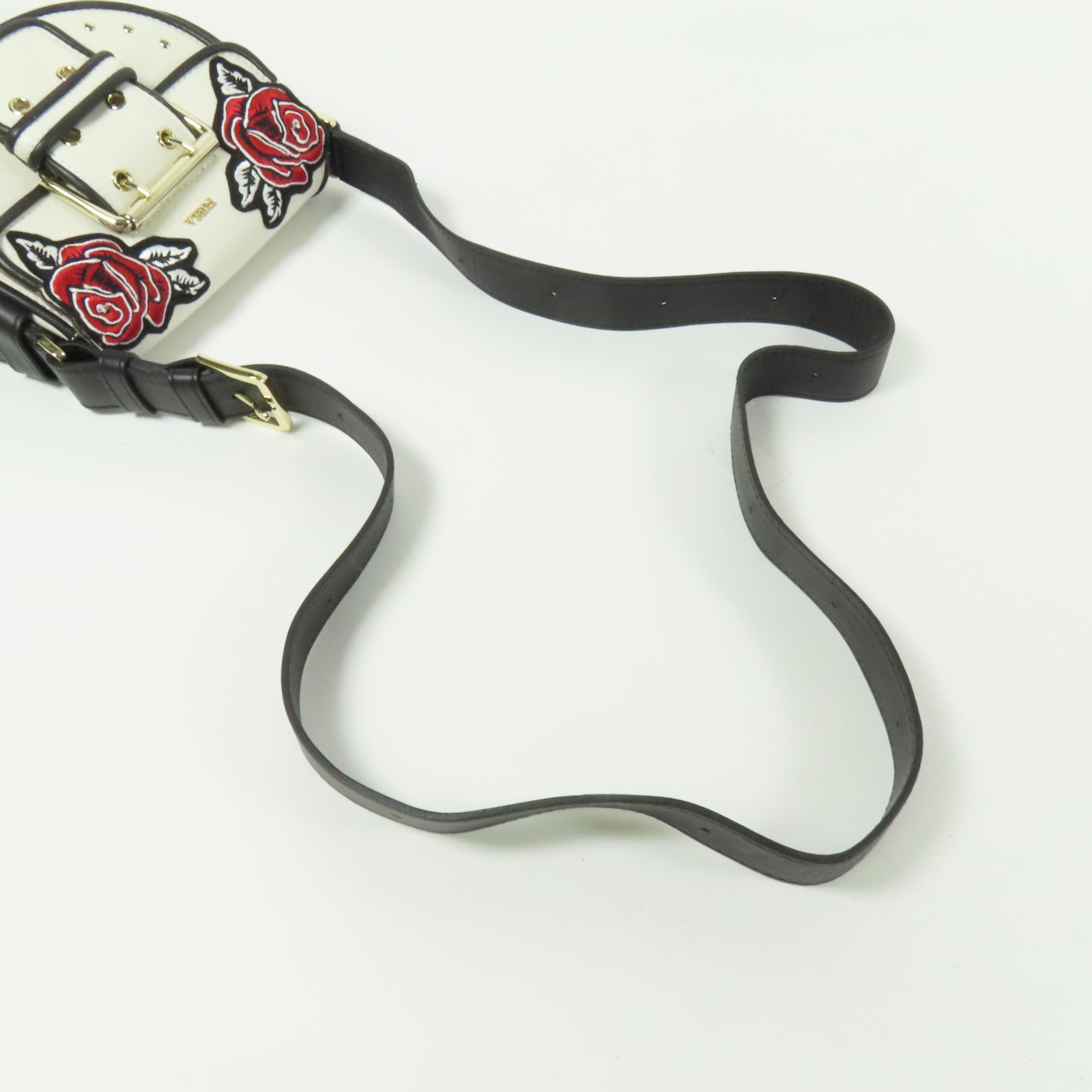 Furla 牛皮皮革Shoulder Bag金扣肩背袋