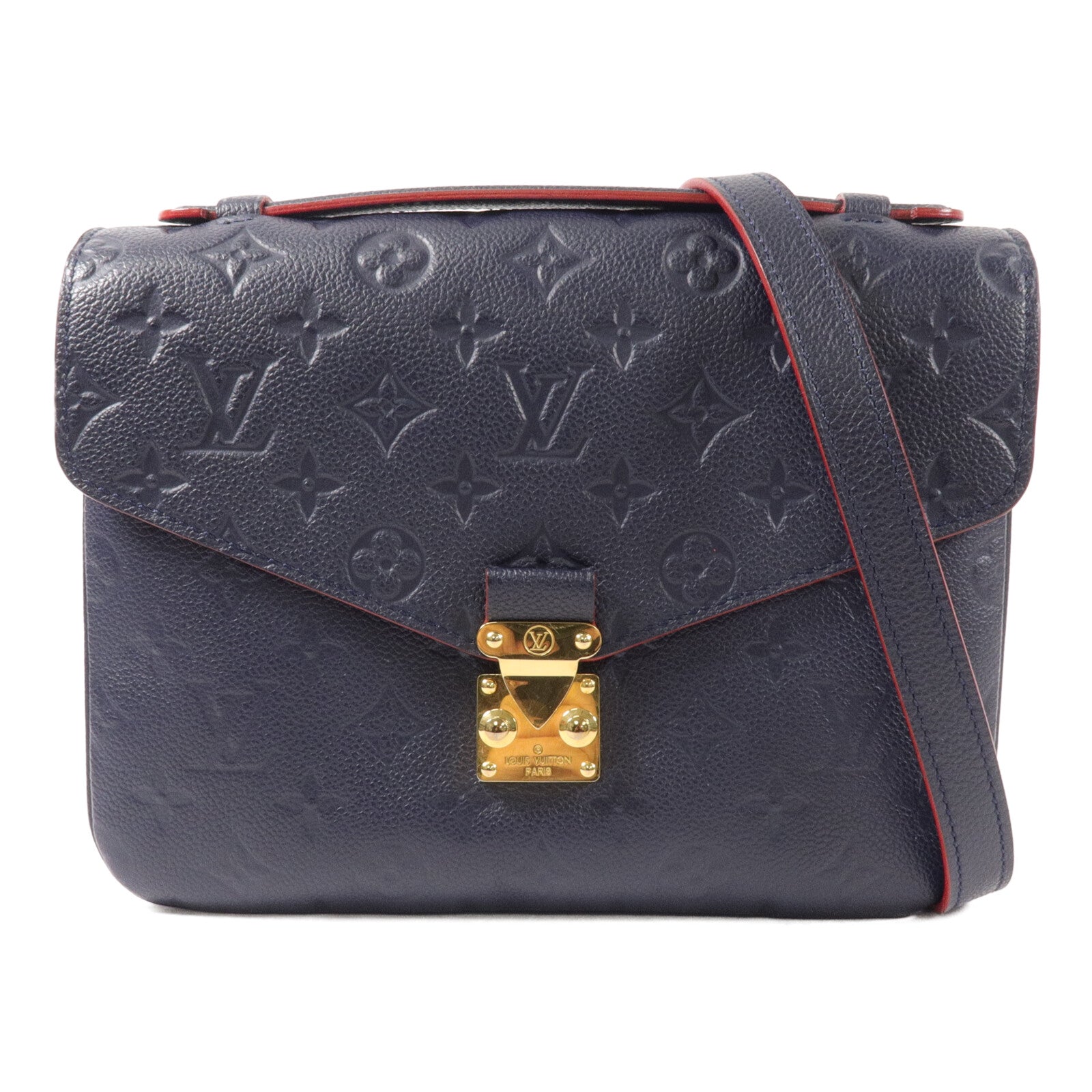 LOUIS VUITTON Monogram Empreinte Pochette Metis手挽肩背兩用袋