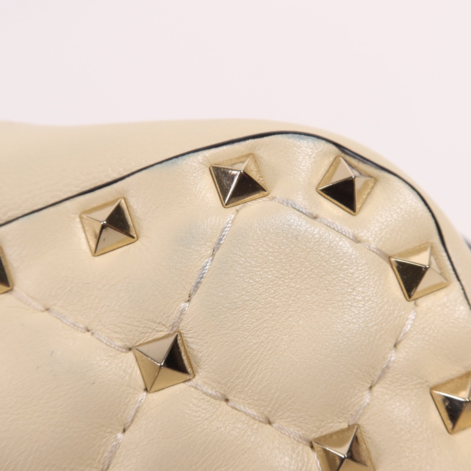 Valentino 牛皮皮革Shoulder Bag金扣肩背袋