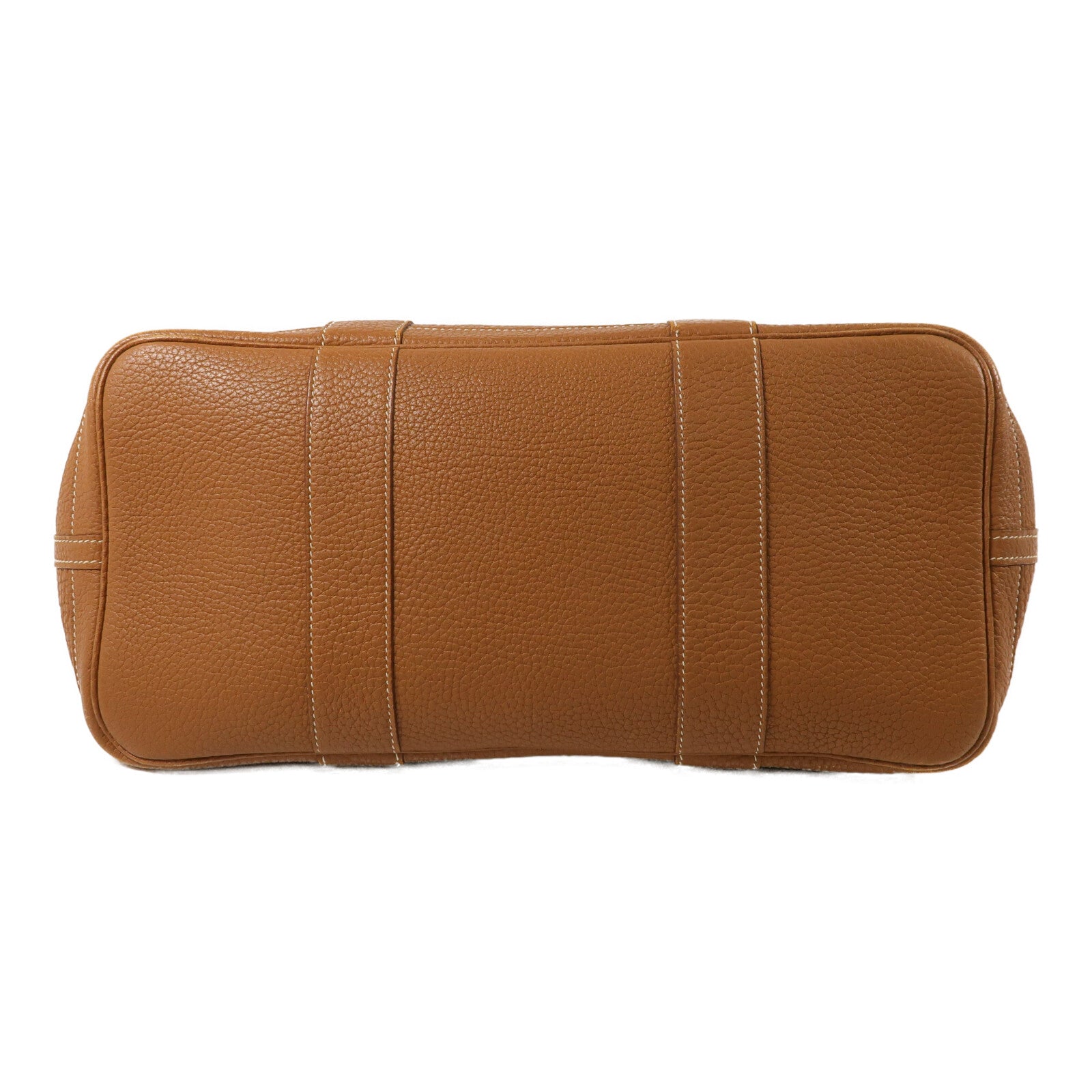 HERMES Negonda皮革Garden Party PM手挽袋Gold