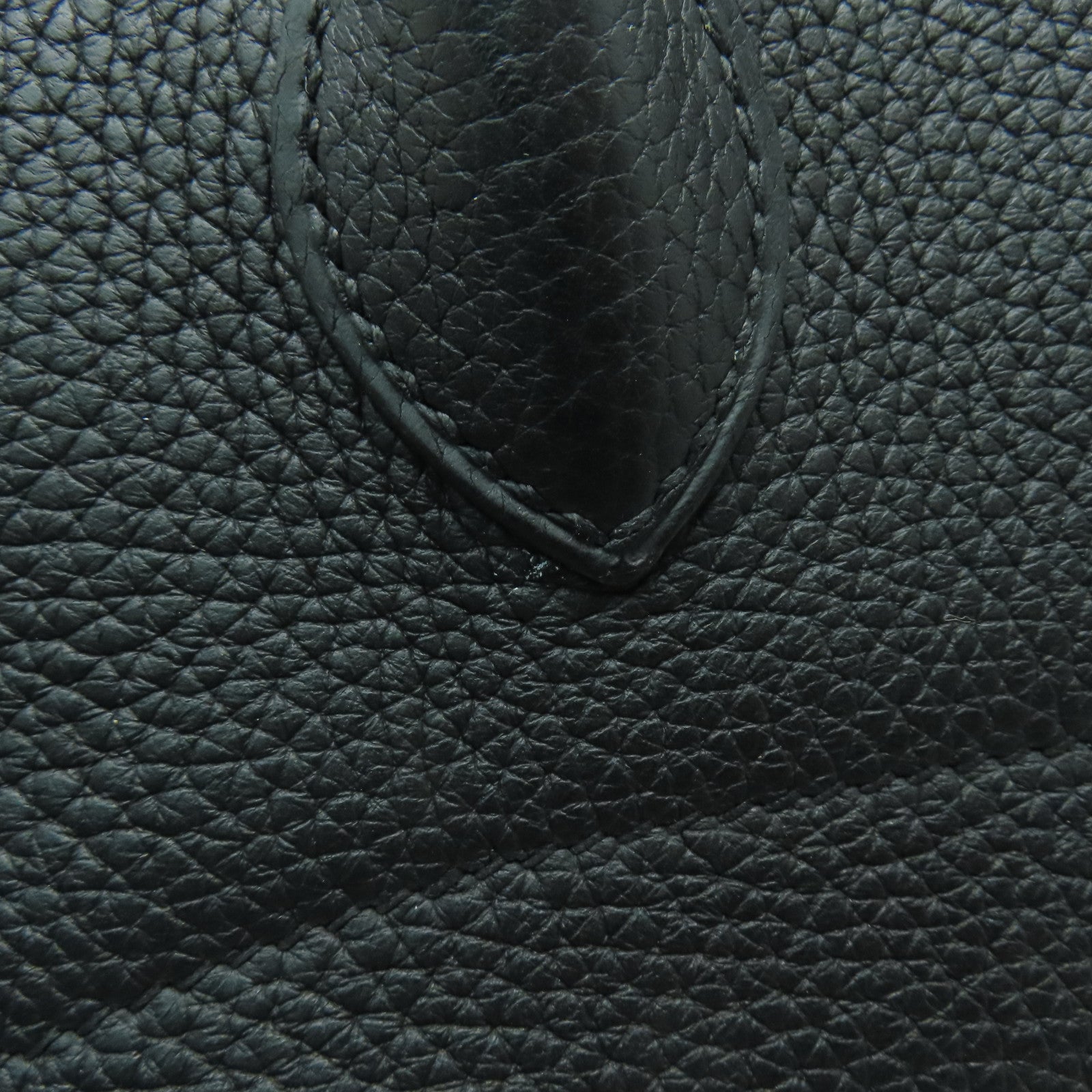 HERMES Clemence皮革Bolide 31銀扣手挽肩背兩用袋黑色