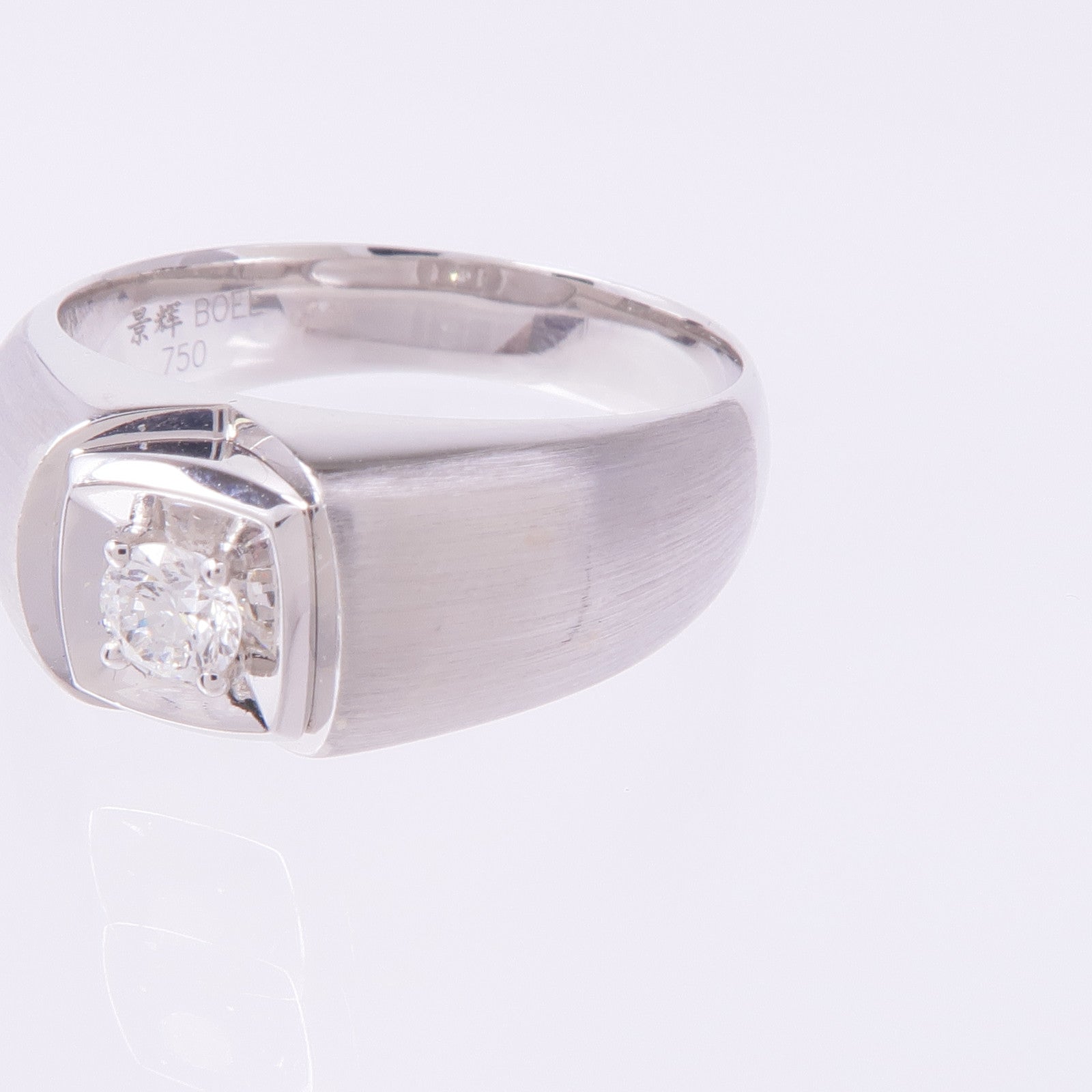 JEWELRY 18K白金Diamond Ring鑽石戒指US#8.75