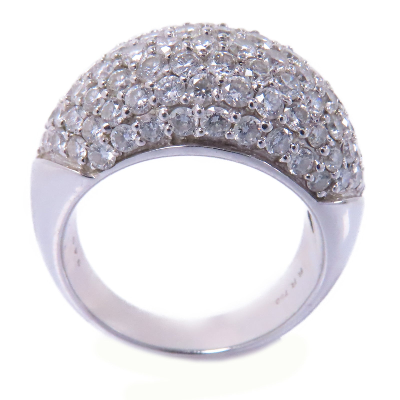 JEWELRY 【激減優惠】18K白金Diamond Ring 3.40ct鑽石戒指US#7.5