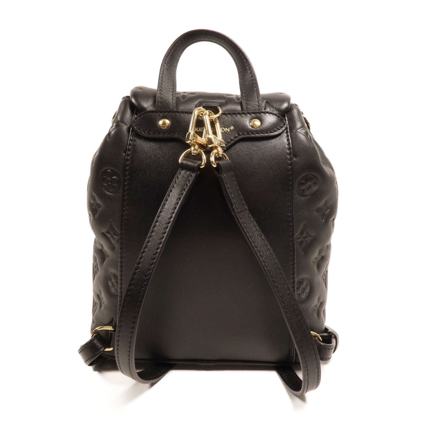 LOUIS VUITTON Monogram Embossed Coussin Backpack PM金扣背包