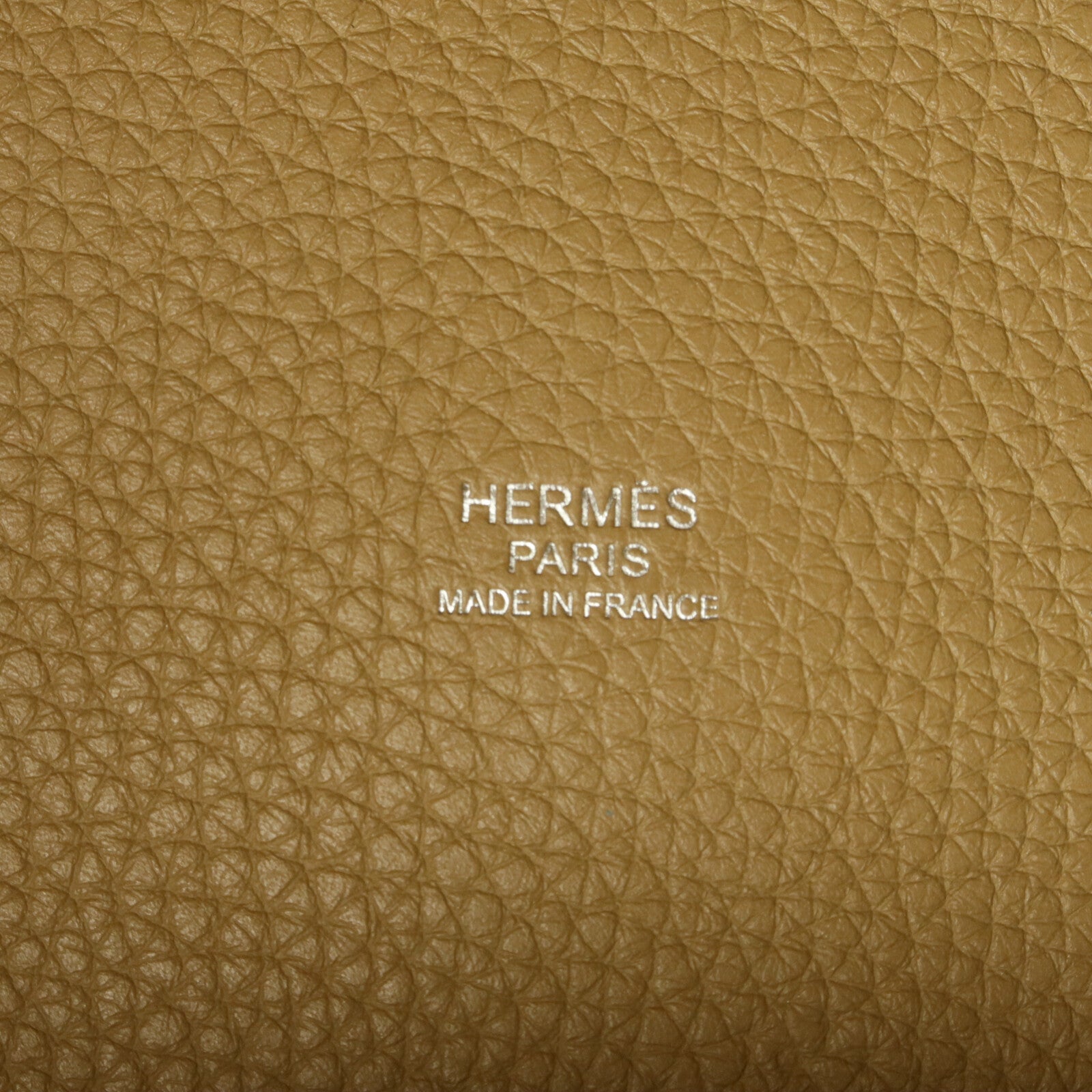 HERMES Clemence皮革Picotin GM手挽袋Trench