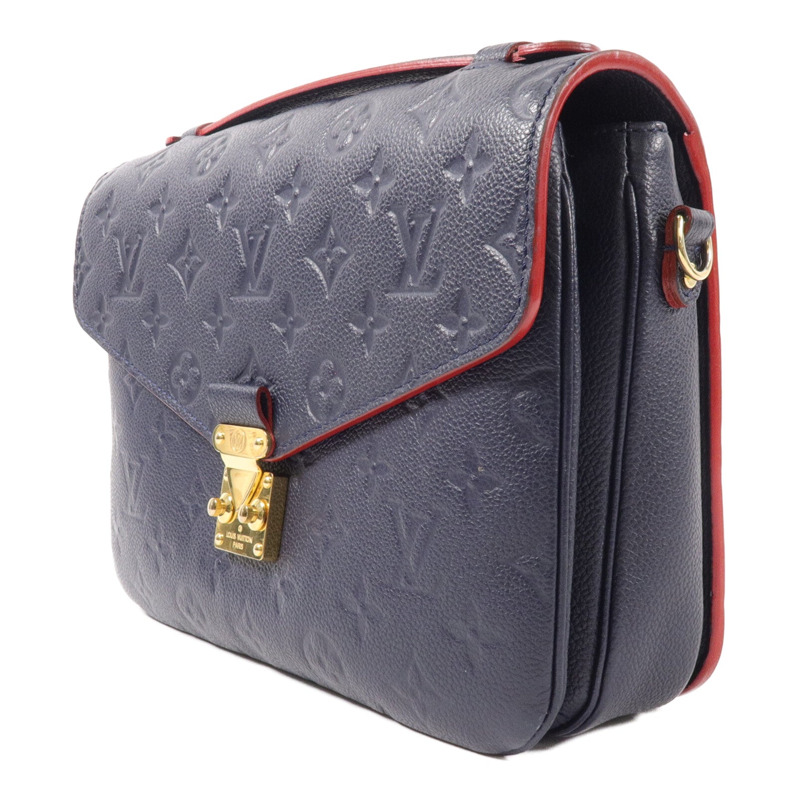 LOUIS VUITTON Monogram Empreinte Pochette Metis手挽肩背兩用袋
