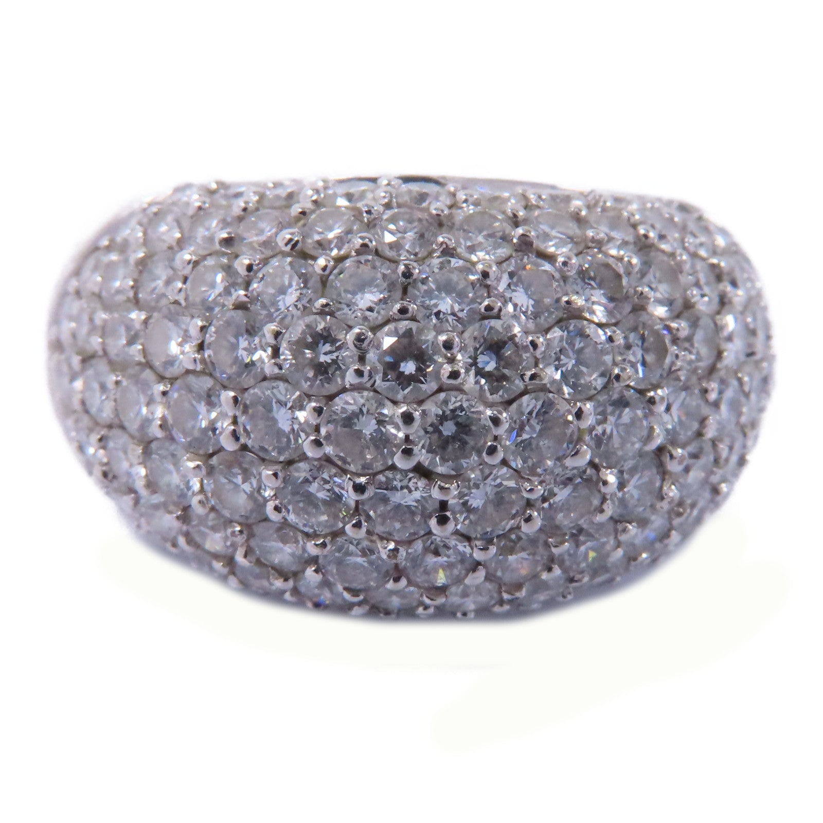 JEWELRY 【激減優惠】18K白金Diamond Ring 3.40ct鑽石戒指US#7.5
