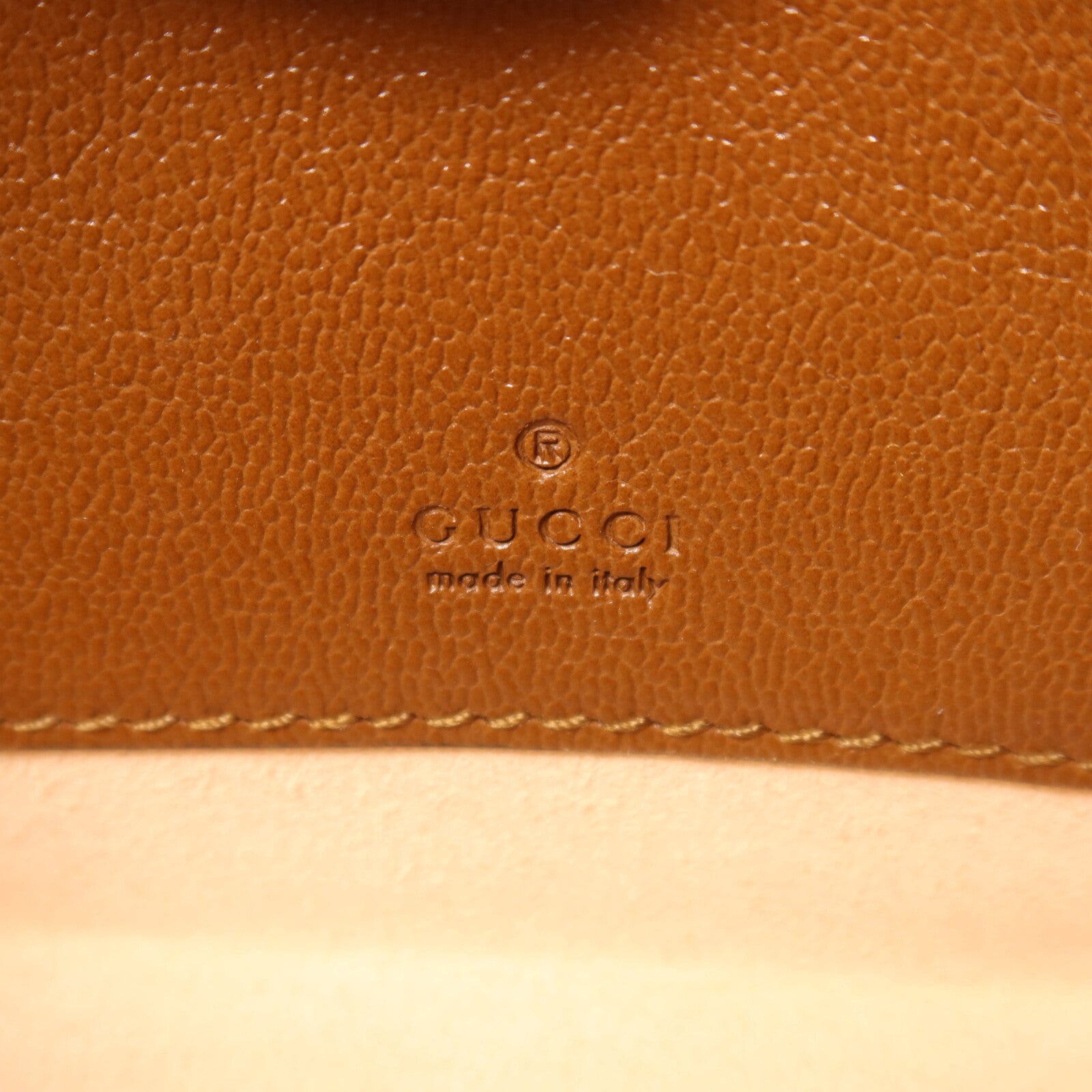 GUCCI 塗層帆布PadLock Mini手挽肩背兩用袋