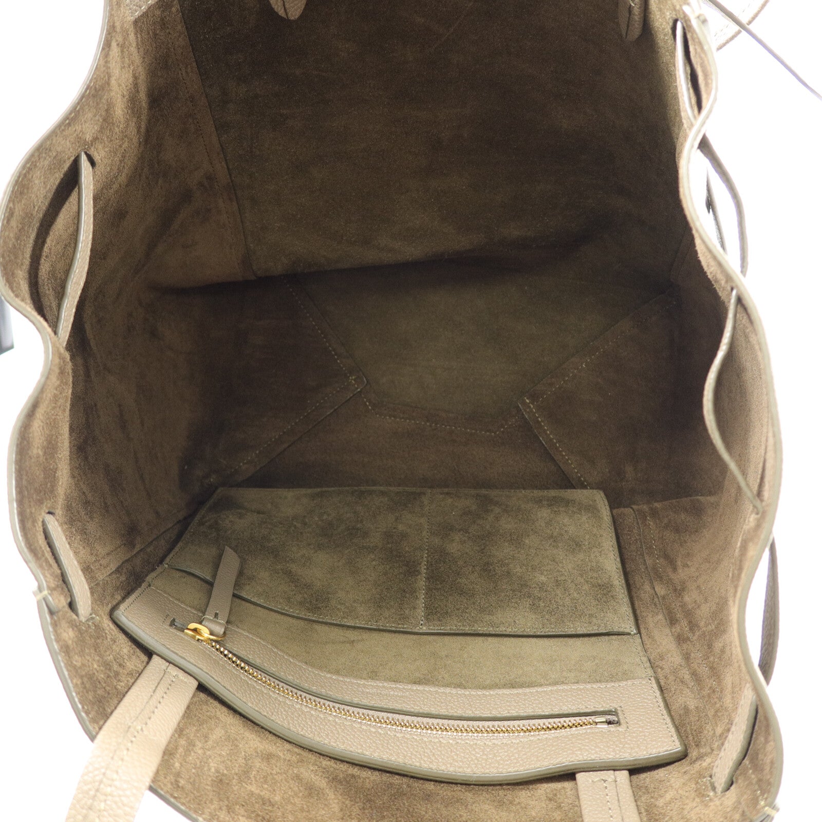 CELINE 牛皮皮革Small Cabas Phantom手挽袋