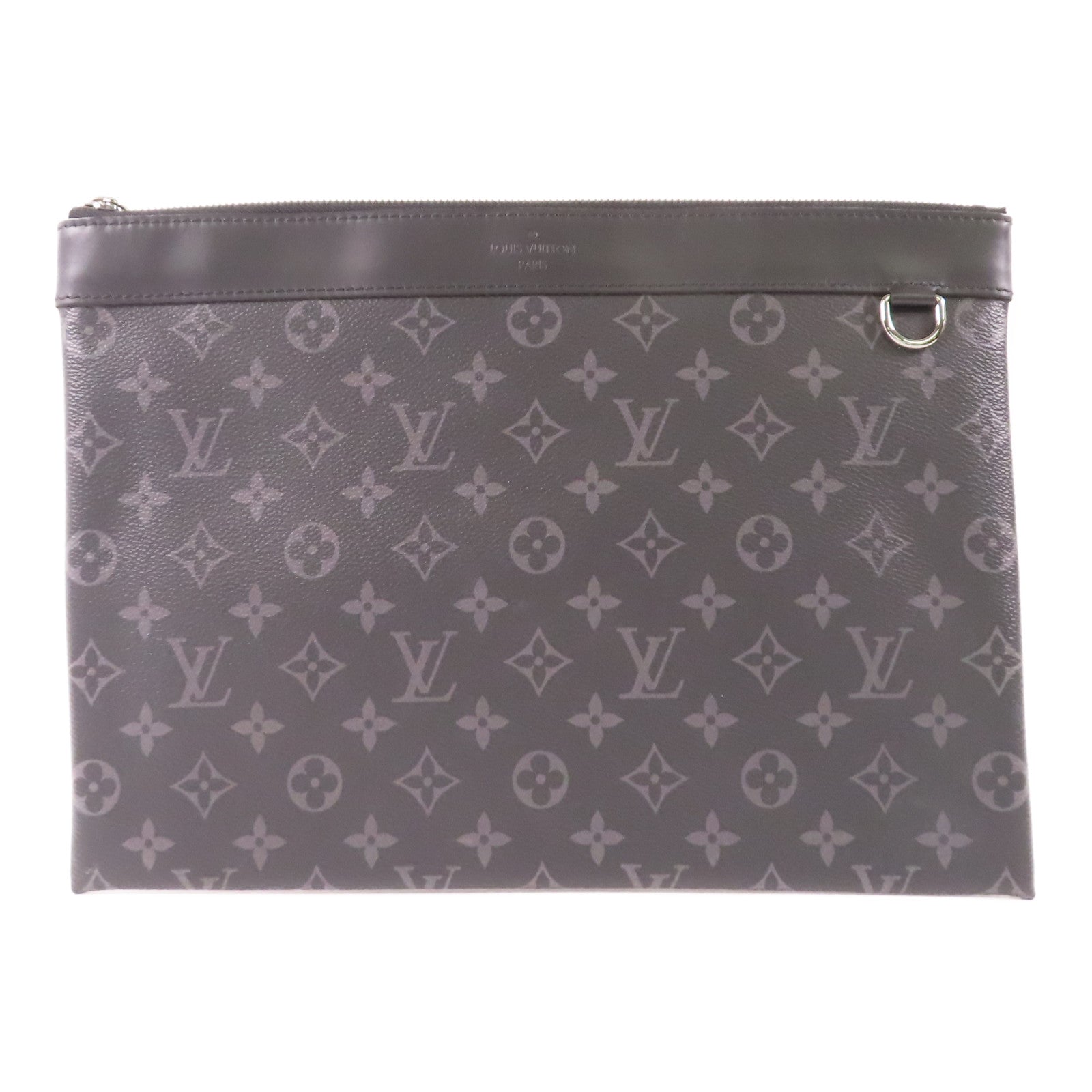 LOUIS VUITTON Monogram Eclipse Pochette Discovery手拿包
