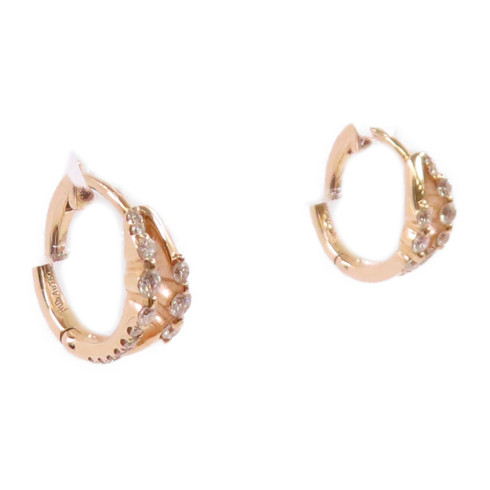 JEWELRY 18K玫瑰金/鑽石Diamond Earrings耳環