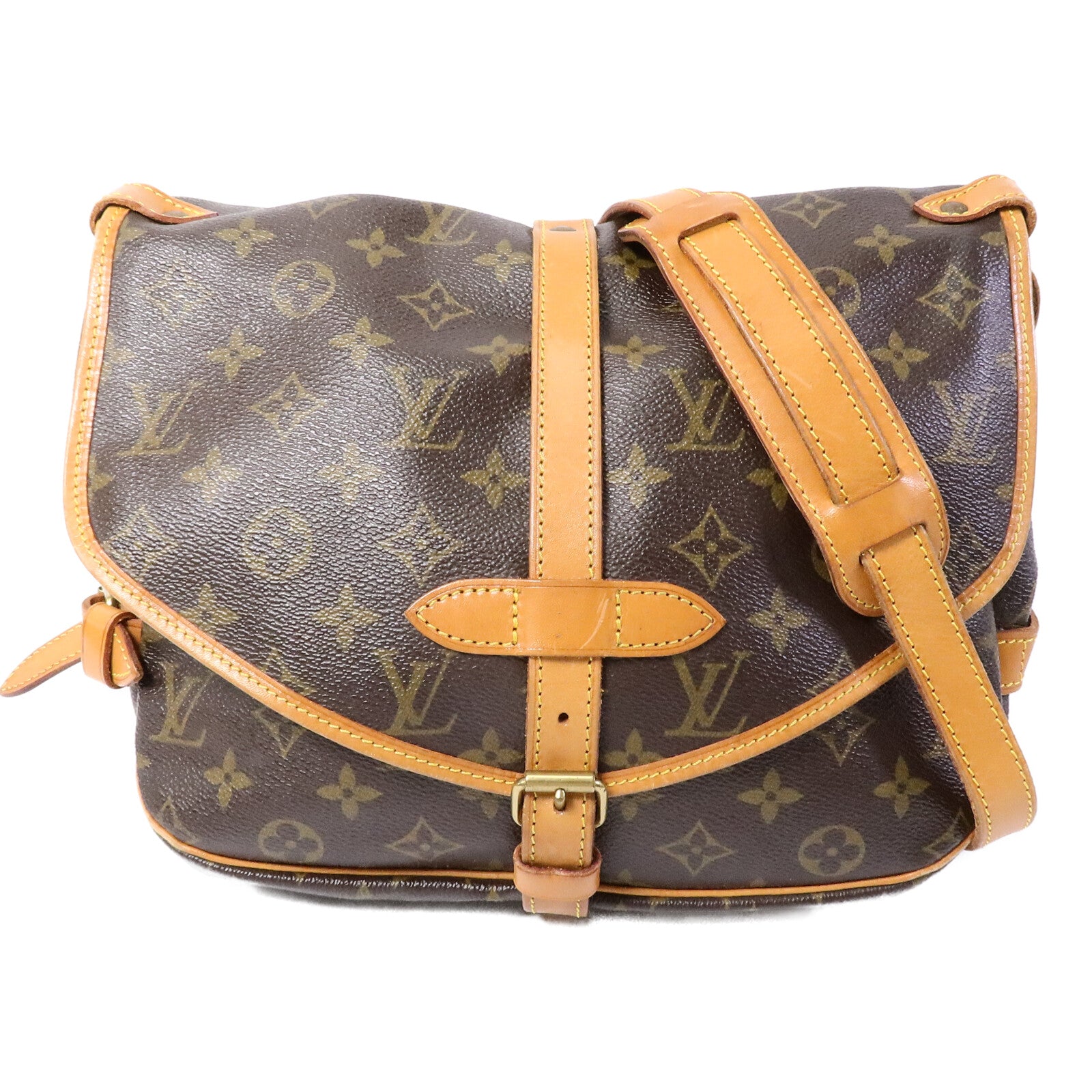 LOUIS VUITTON Monogram Saumur 30肩背袋