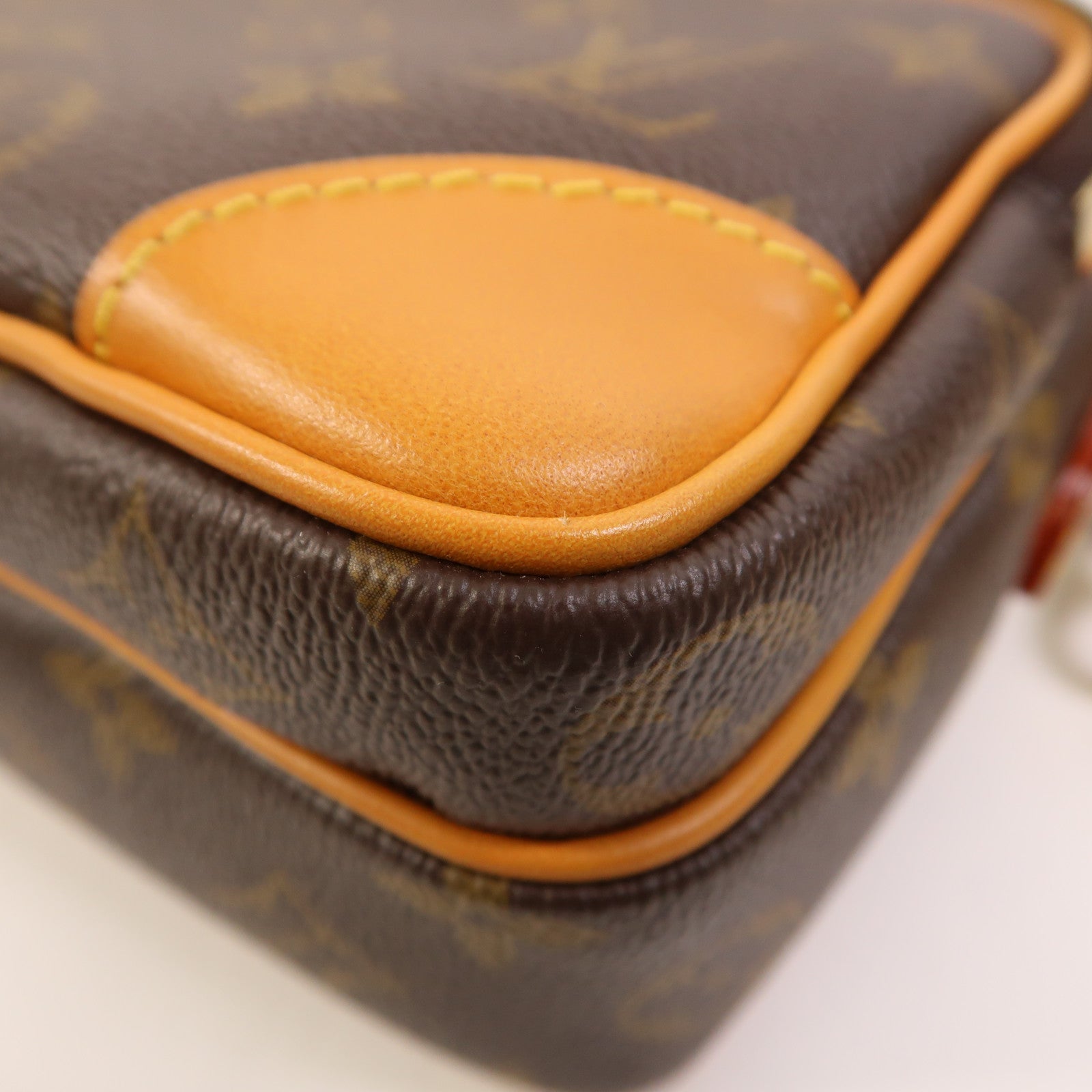 LOUIS VUITTON Monogram Nil金扣手挽肩背兩用袋