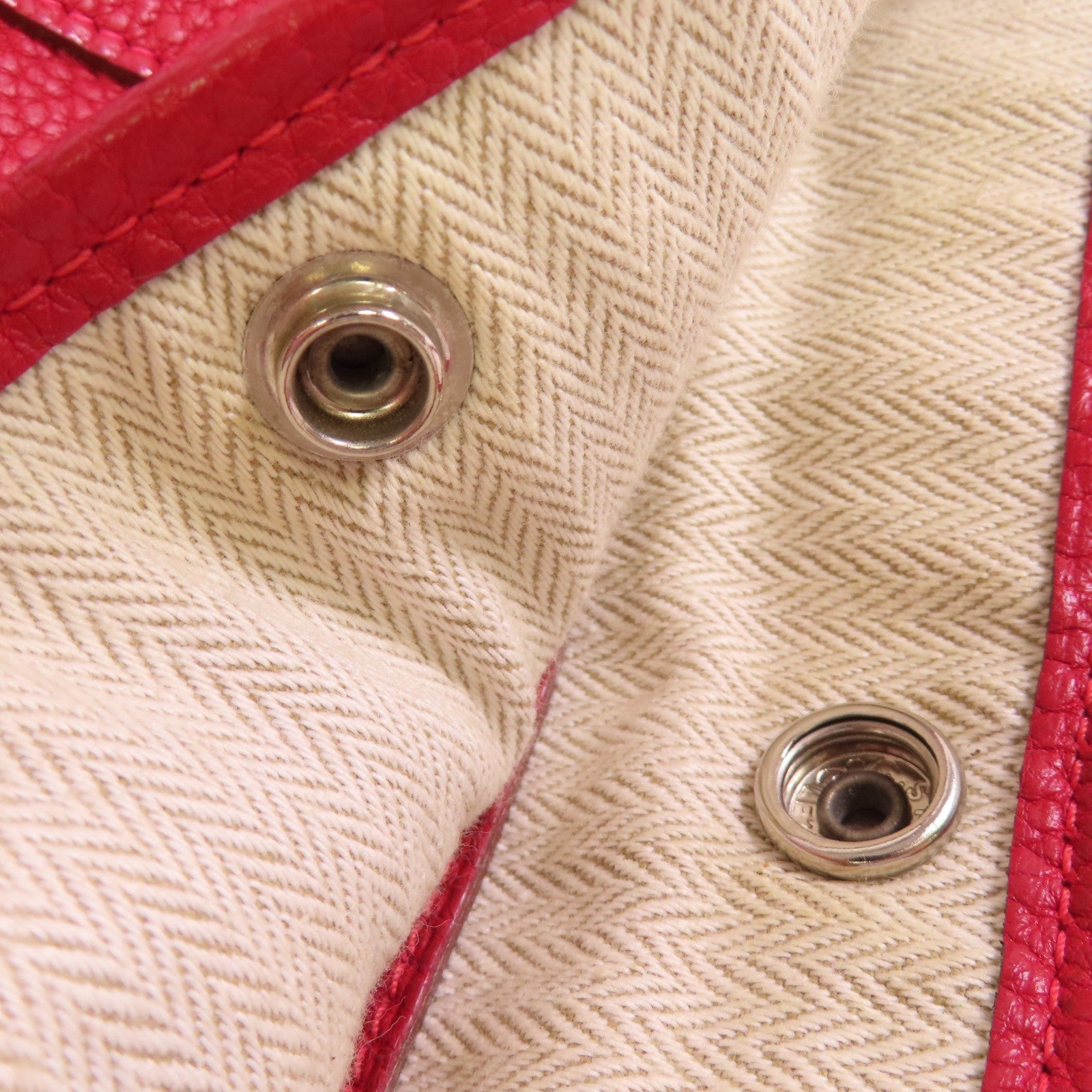 HERMES Negonda皮革Garden Party TPM Tote Bag銀扣手拿包