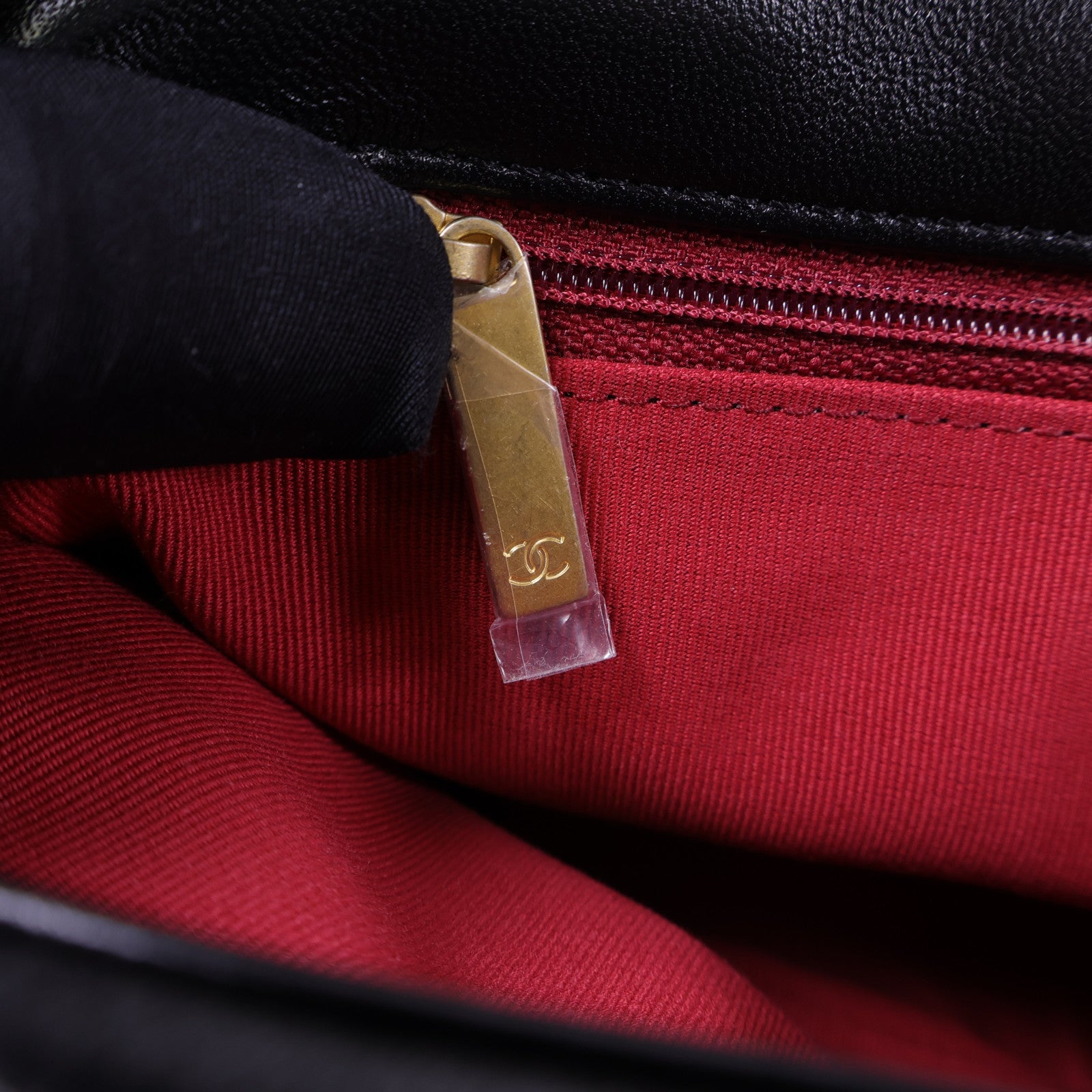 CHANEL 羊皮皮革C19 Small手挽肩背兩用袋